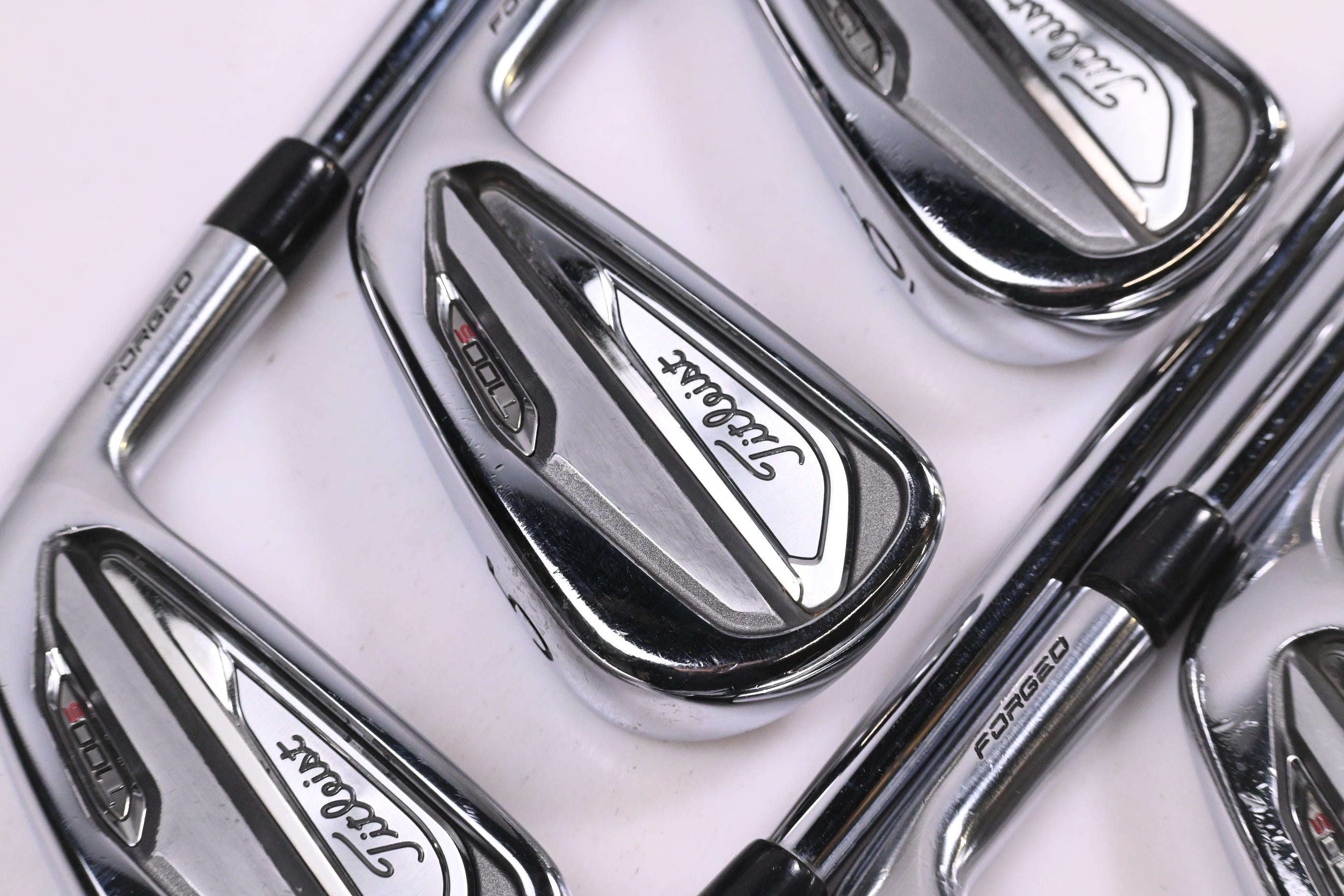Titleist T100 S 2019 Irons / 4-PW / Stiff Flex KBS Tour Shafts