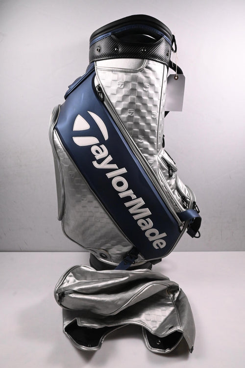 Taylormade Qi10 Tour Bag / 6-Way Divider / Silver, Navy