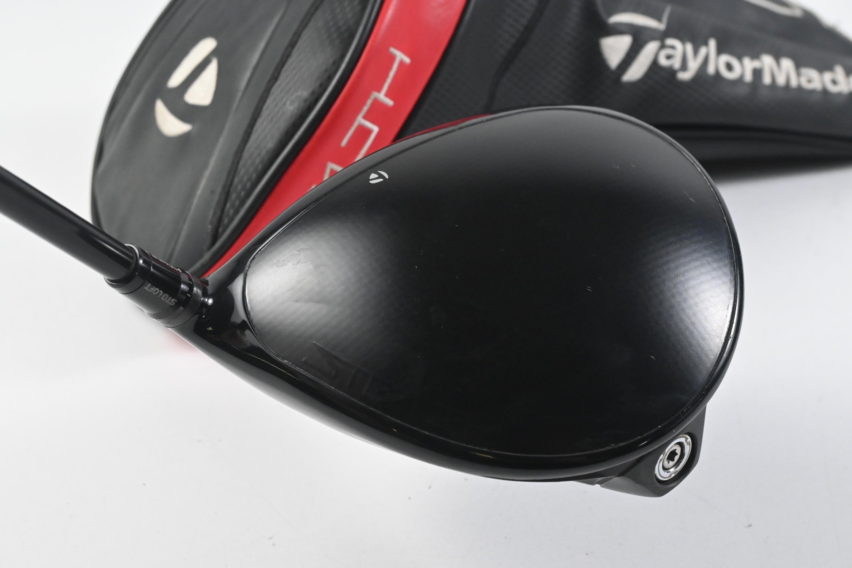 Taylormade Stealth Driver / 9 Degree / Stiff Flex HZRDUS Smoke Red RDX 60 Shaft