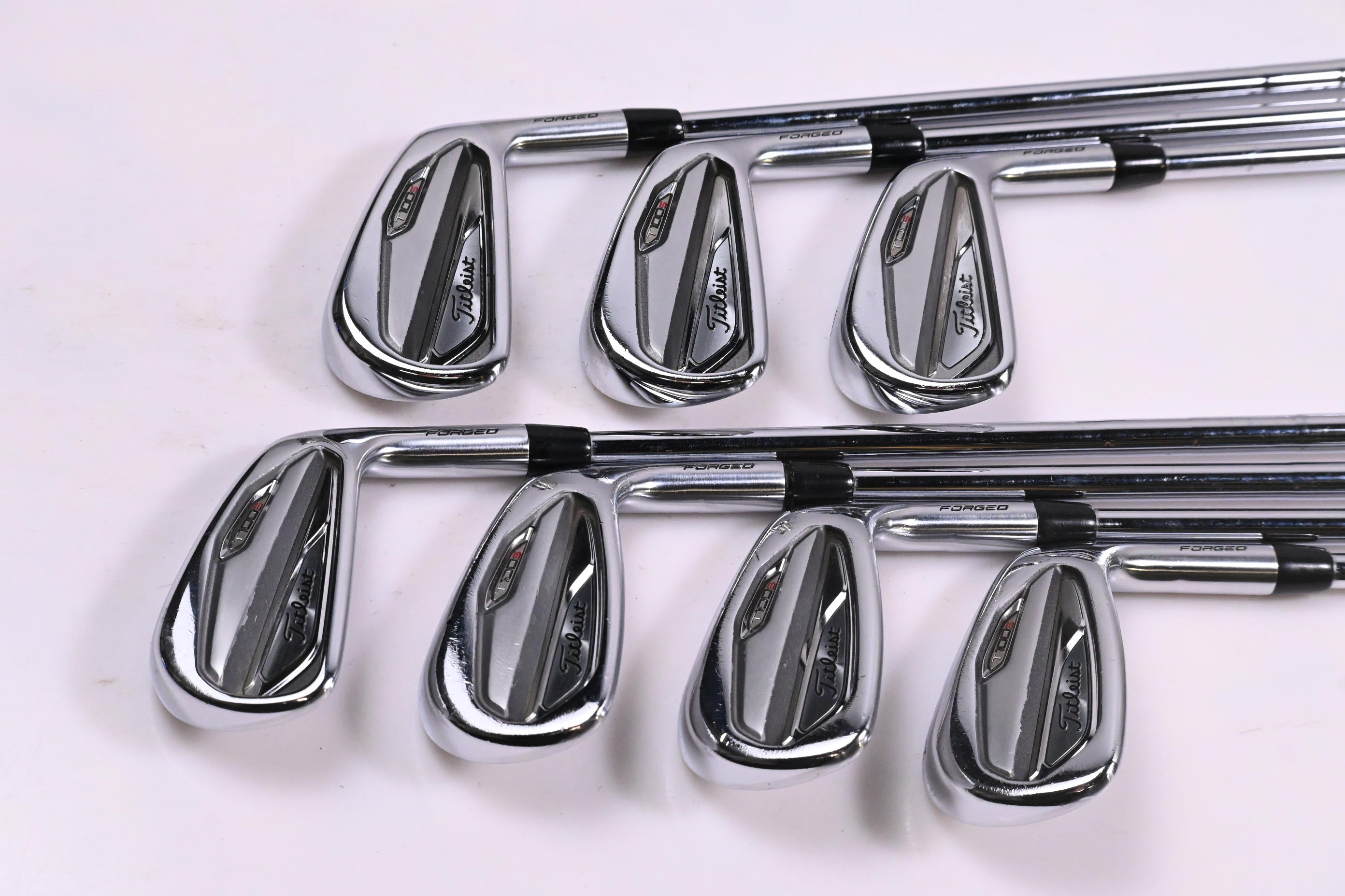 Titleist T100 S 2019 Irons / 4-PW / Stiff Flex KBS Tour Shafts