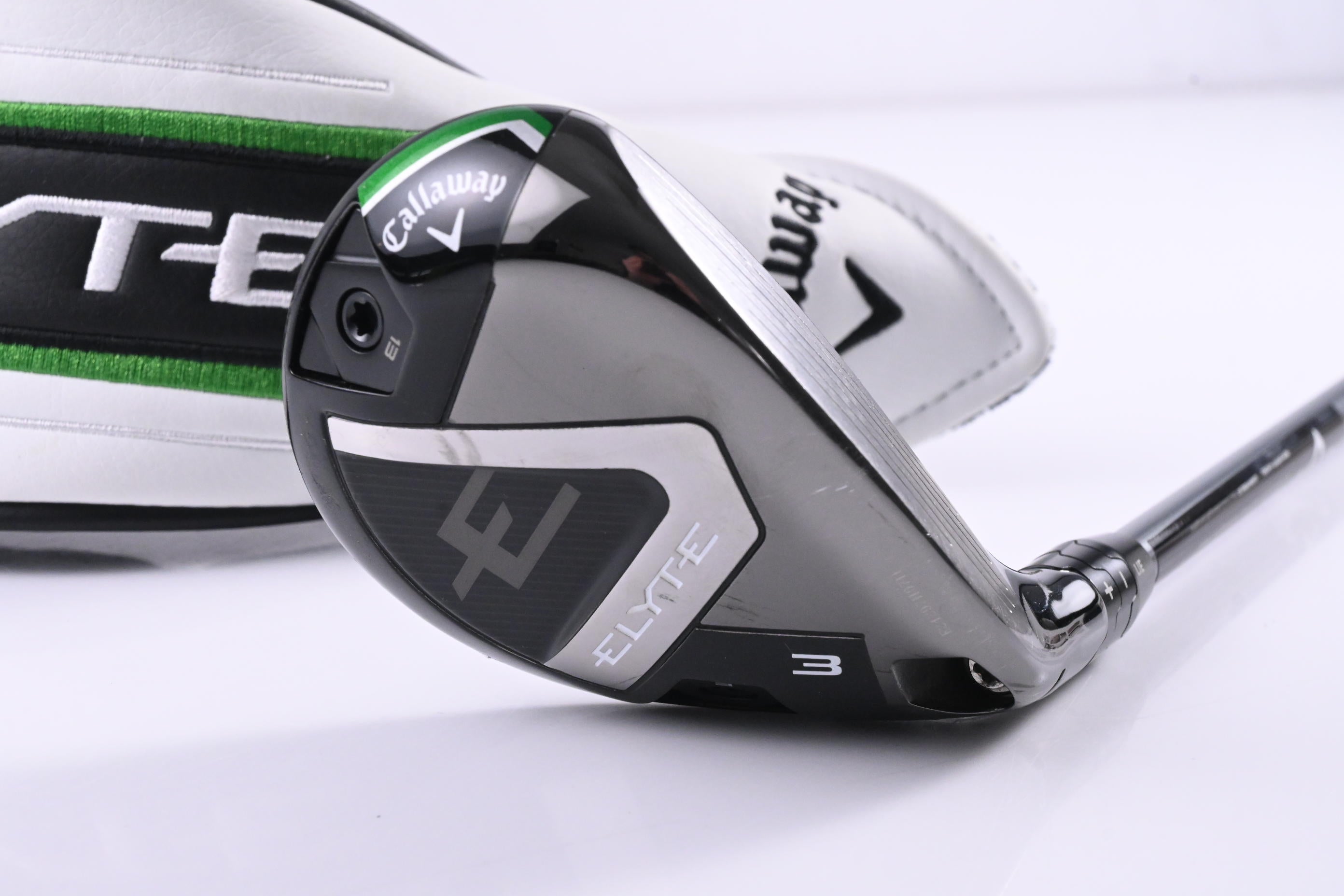 Callaway Elyte #3 Hybrid / 19 Degree / Stiff Flex Denali Charcoal 70 Shaft