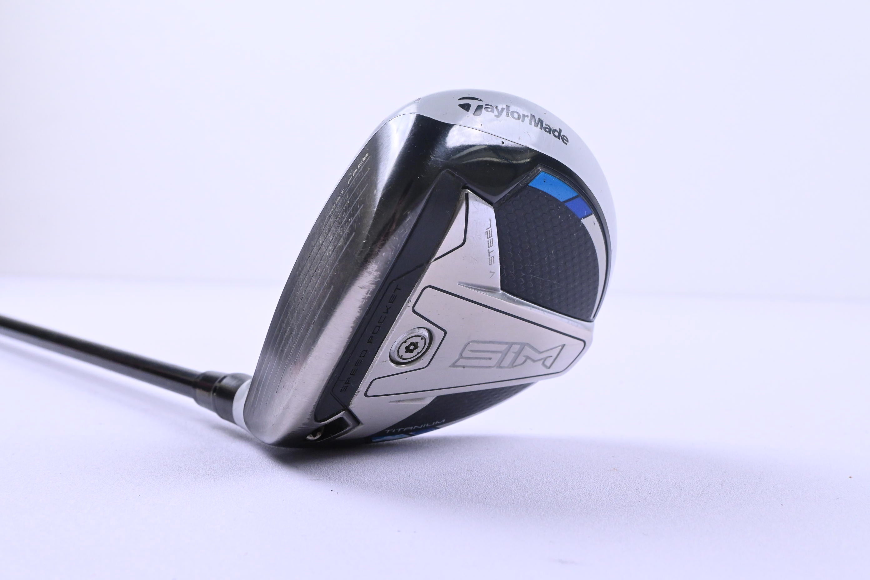 Left Hand Taylormade SIM Ti #3 Wood / 15 Degree / Stiff Flex Diamana Limited 75