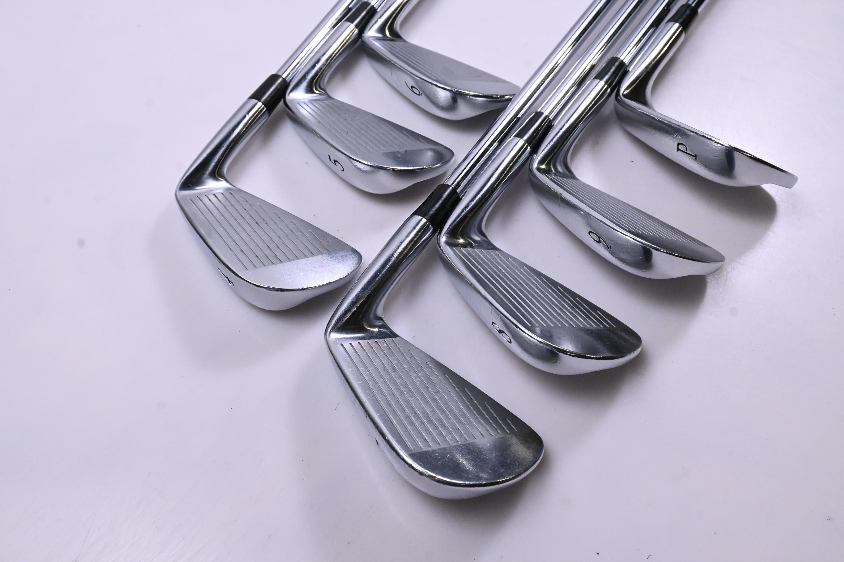 Left Hand Mizuno MP-25 Irons / 4-PW / Regular Flex Project X Shafts