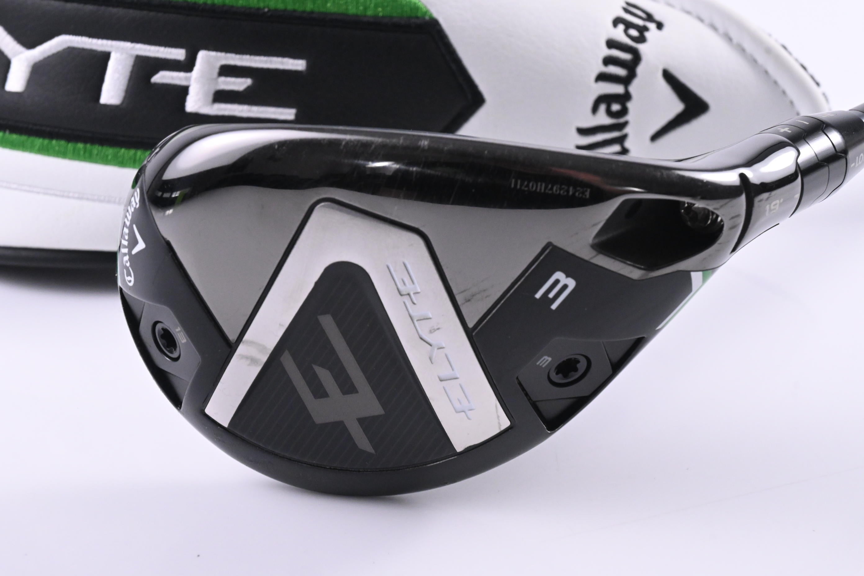 Callaway Elyte #3 Hybrid / 19 Degree / Stiff Flex Denali Charcoal 70 Shaft