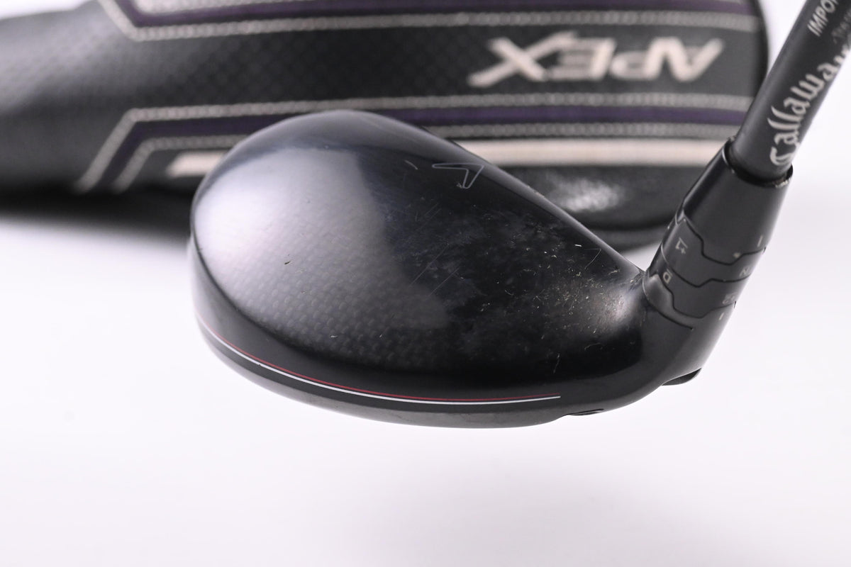 Left Hand Callaway Apex 21 #4 Hybrid / 21 Degree / Regular Flex Cypher 60 Shaft
