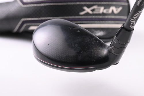 Left Hand Callaway Apex 21 #4 Hybrid / 21 Degree / Regular Flex Cypher 60 Shaft