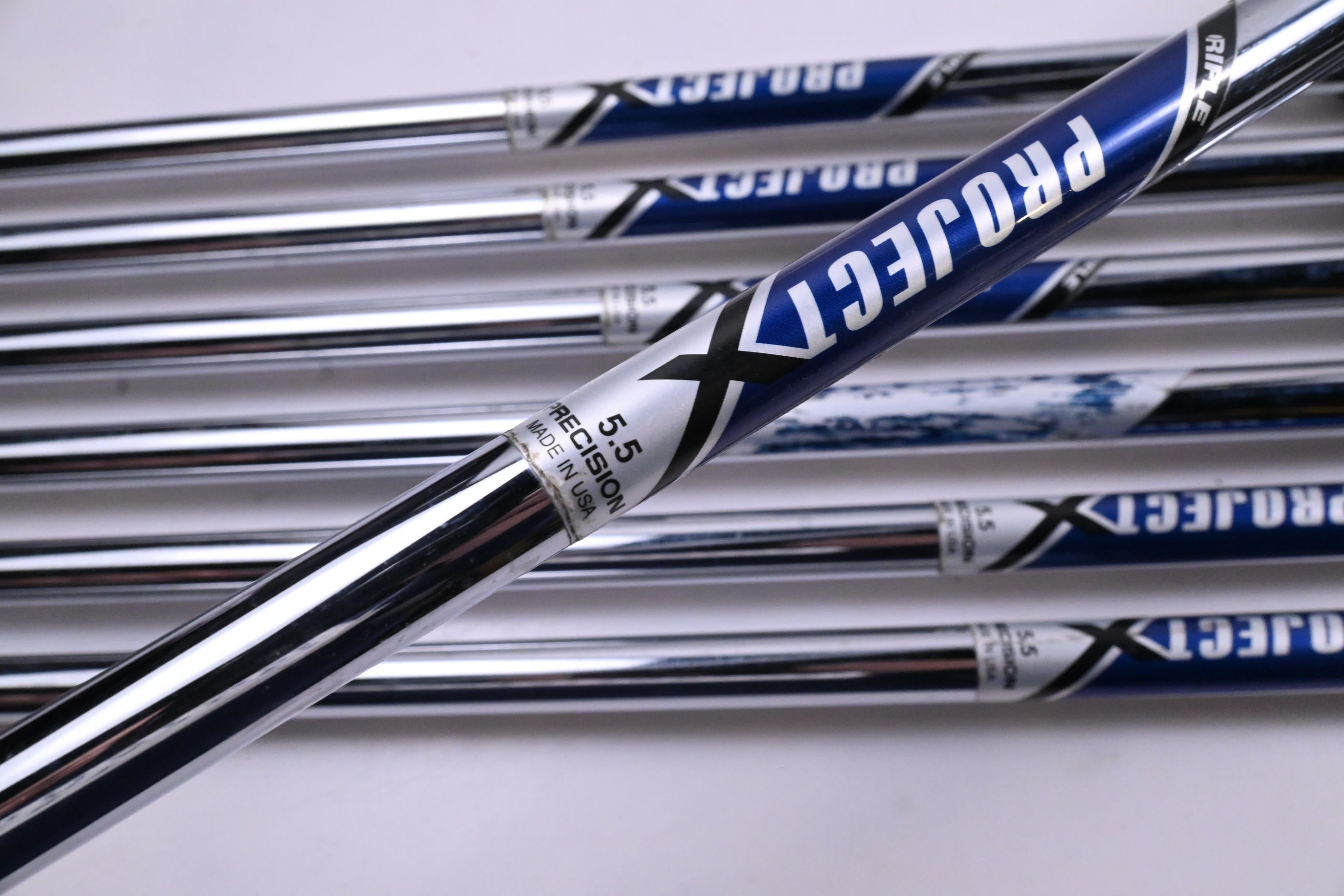 Left Hand Mizuno MP-25 Irons / 4-PW / Regular Flex Project X Shafts