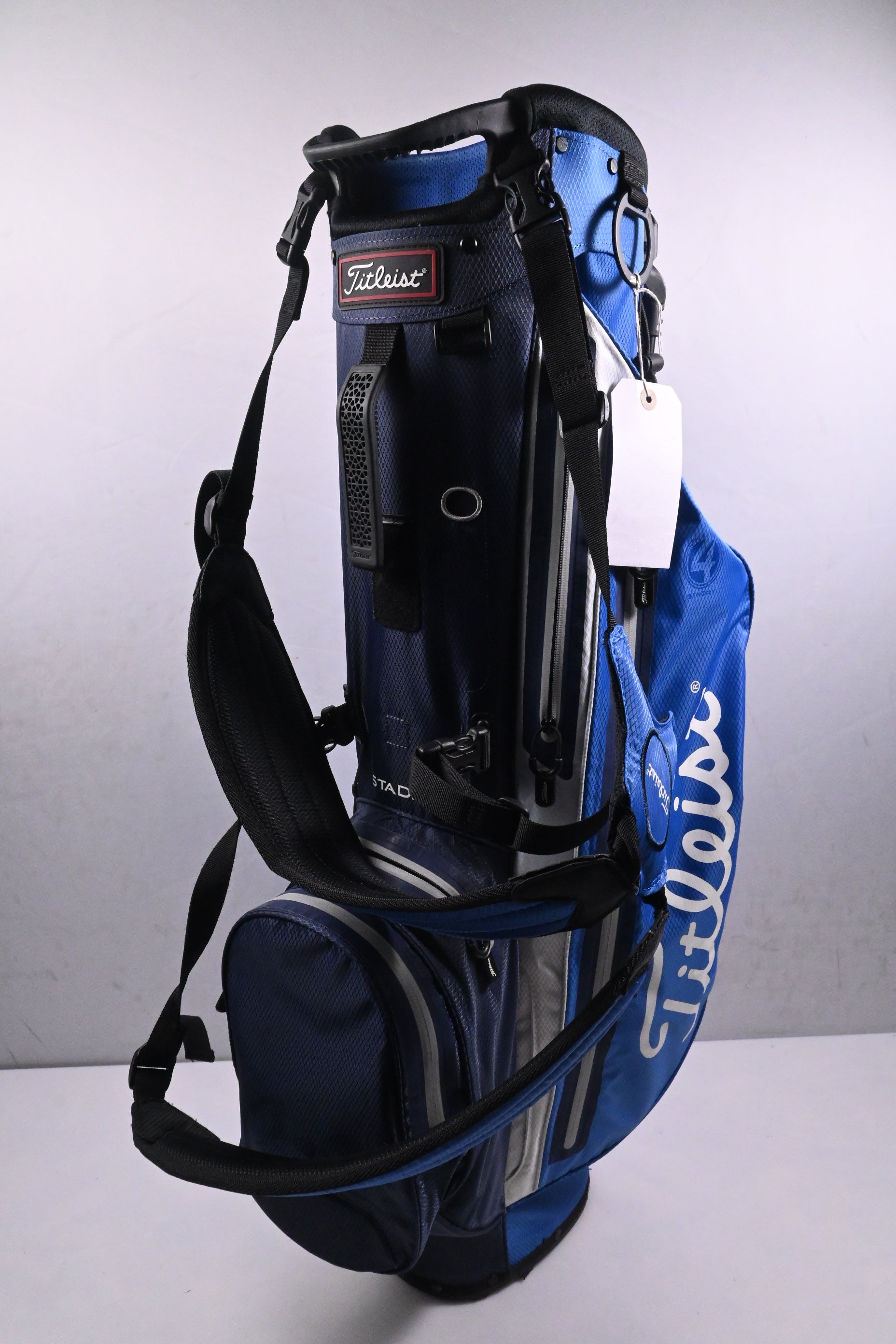 Titleist Players 4 StaDry Stand Bag / 4-Way Divider / Blue, White
