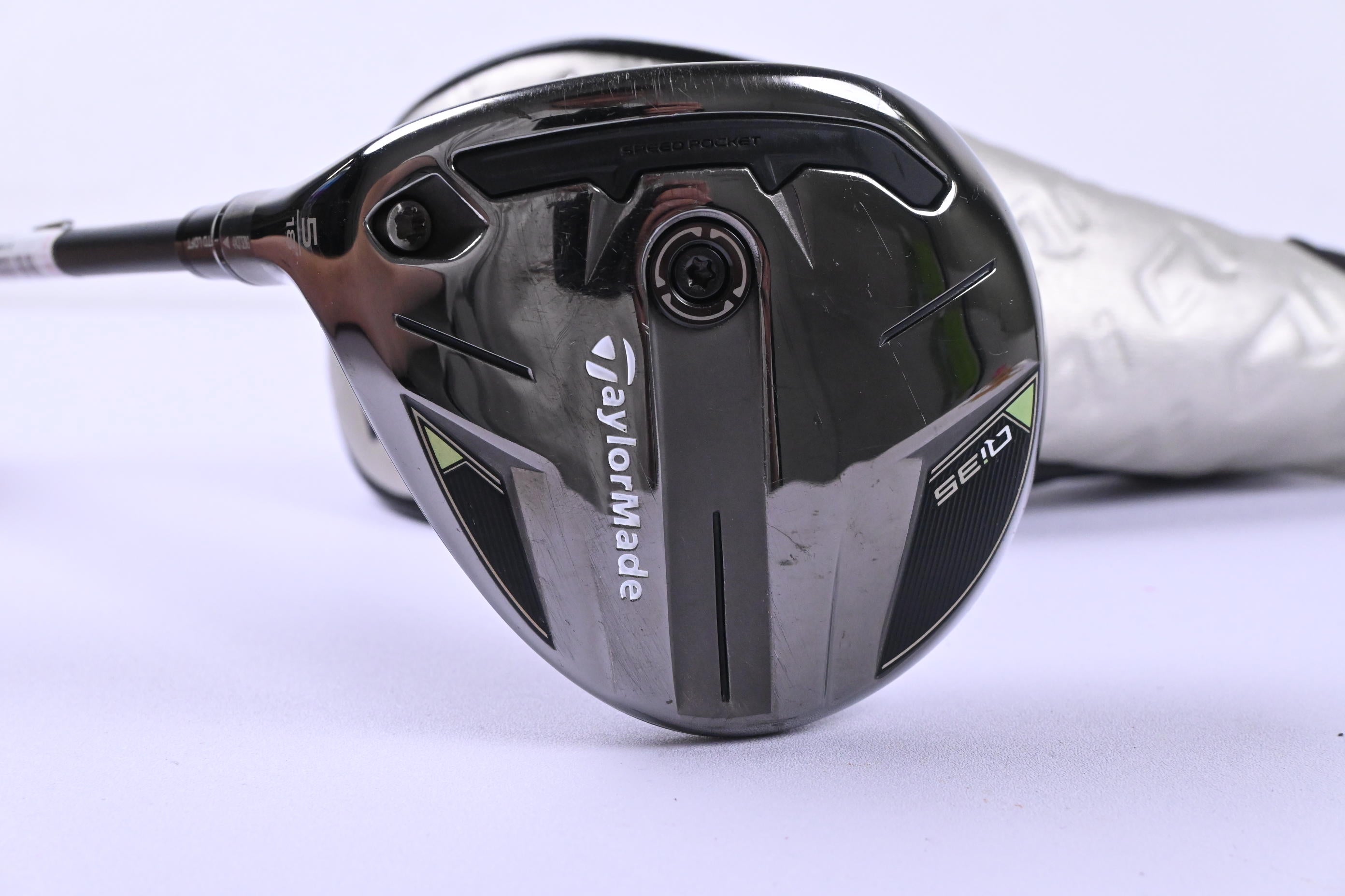 Left Hand Taylormade Qi35 #5 Wood / 18 Degree / Regular Flex Ventus Blue 5 Shaft