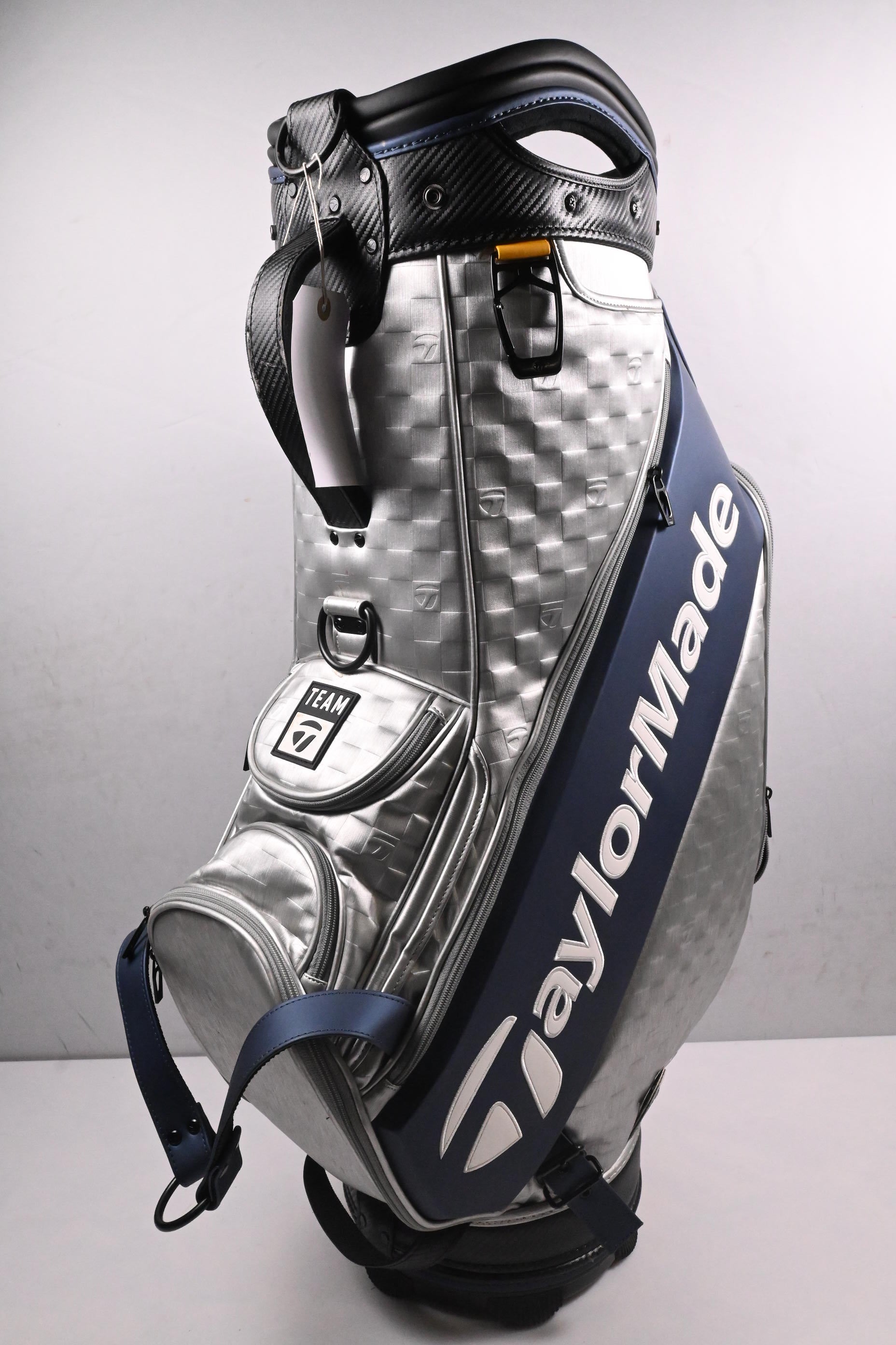Taylormade Qi35 Tour Bag / 6-Way Divider / Silver, Navy