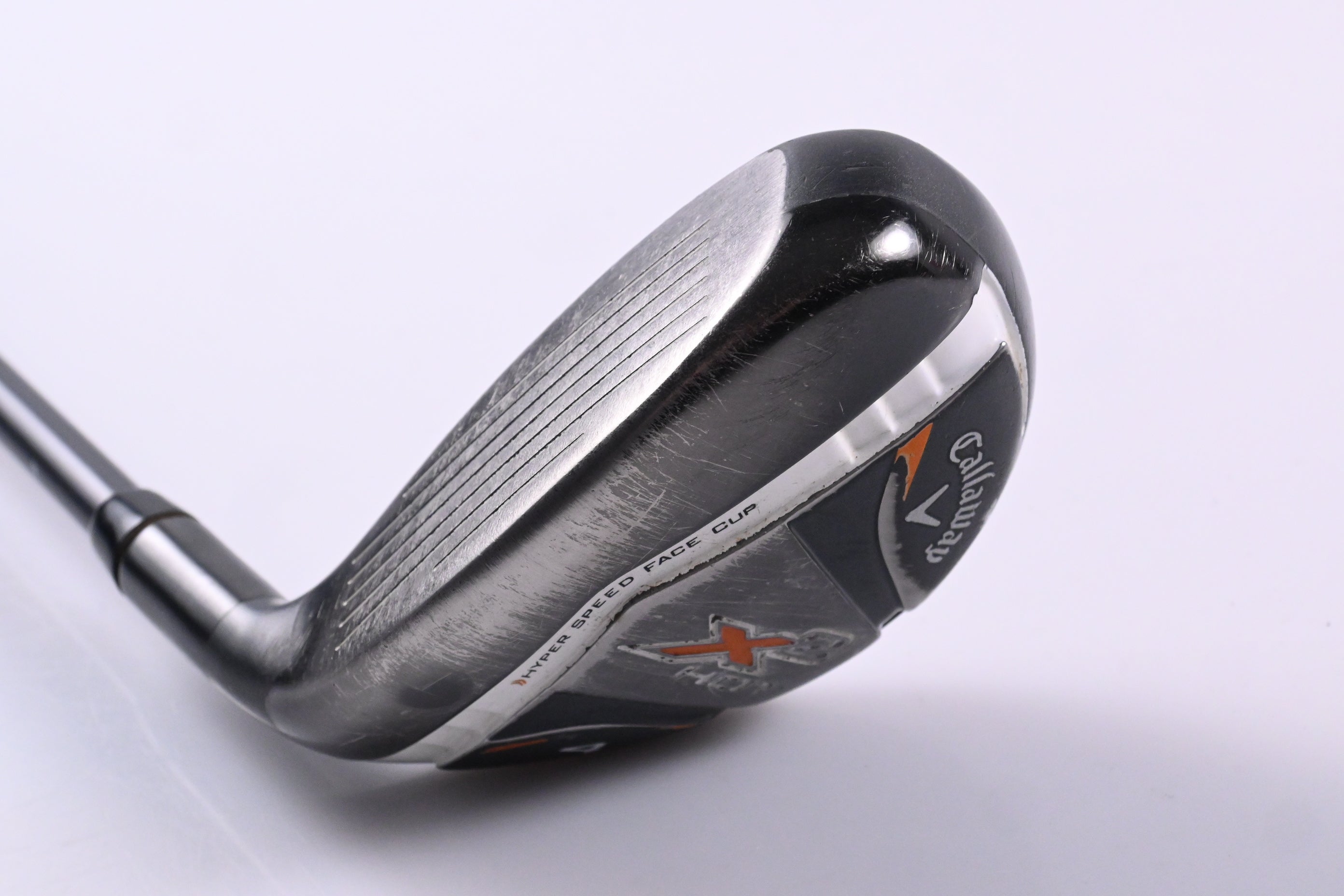 Left Hand Callaway X2 Hot #4 Hybrid / 22 Degree / Regular Flex X2 Hot 60 Shaft