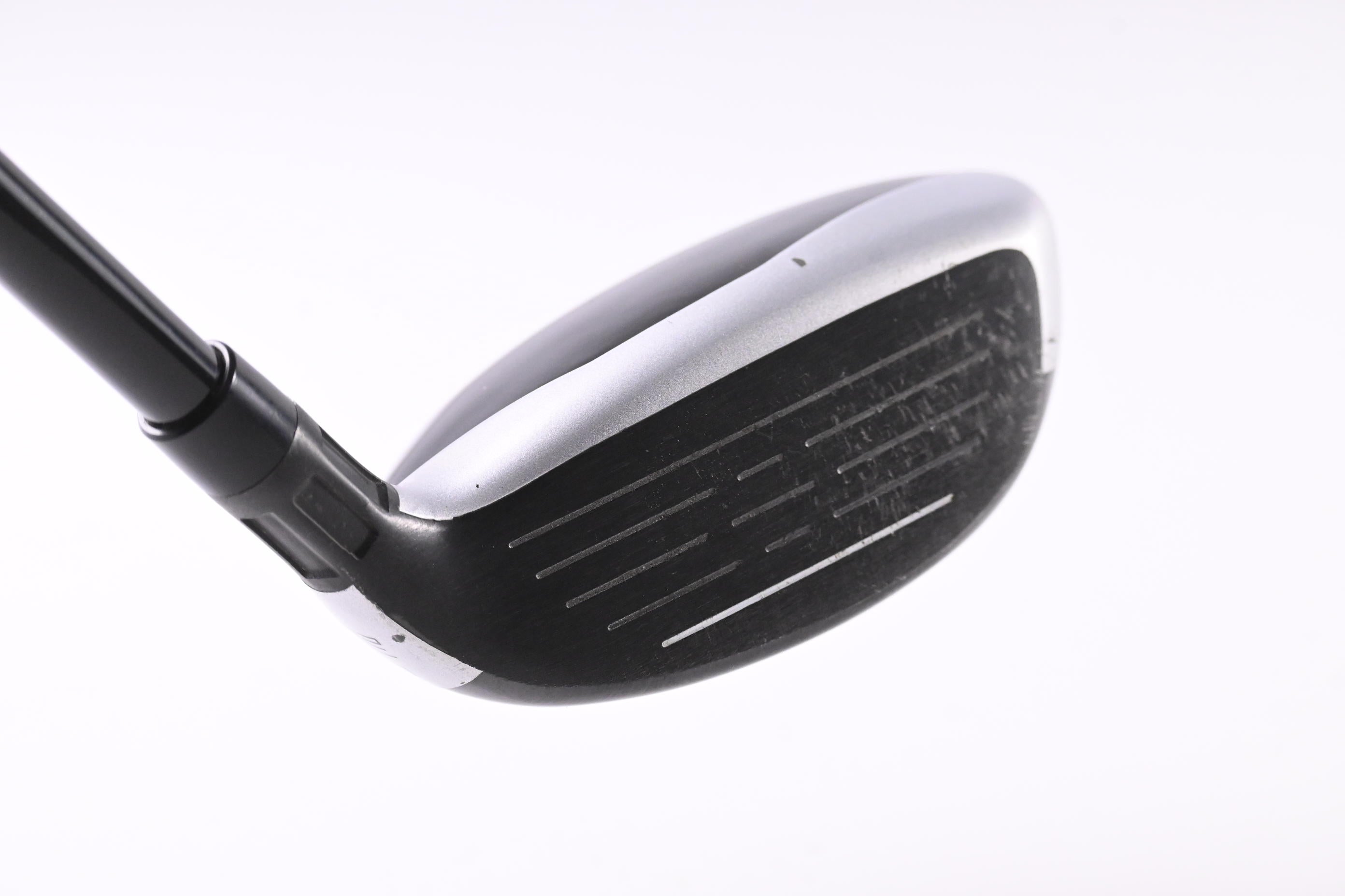 Left Hand Taylormade M4 #4 Hybrid / 22 Degree / Regular Flex Atmos Red 6 Shaft