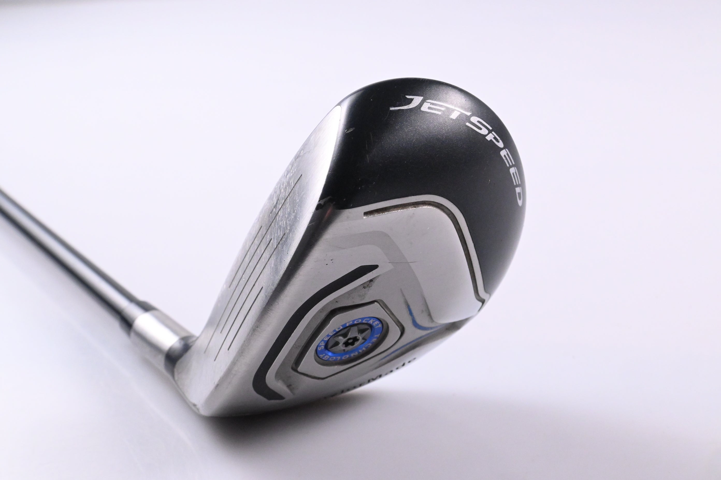 Left Hand Taylormade Jetspeed #4 Hybrid / 22 Degree / Regular Flex Velox T 65