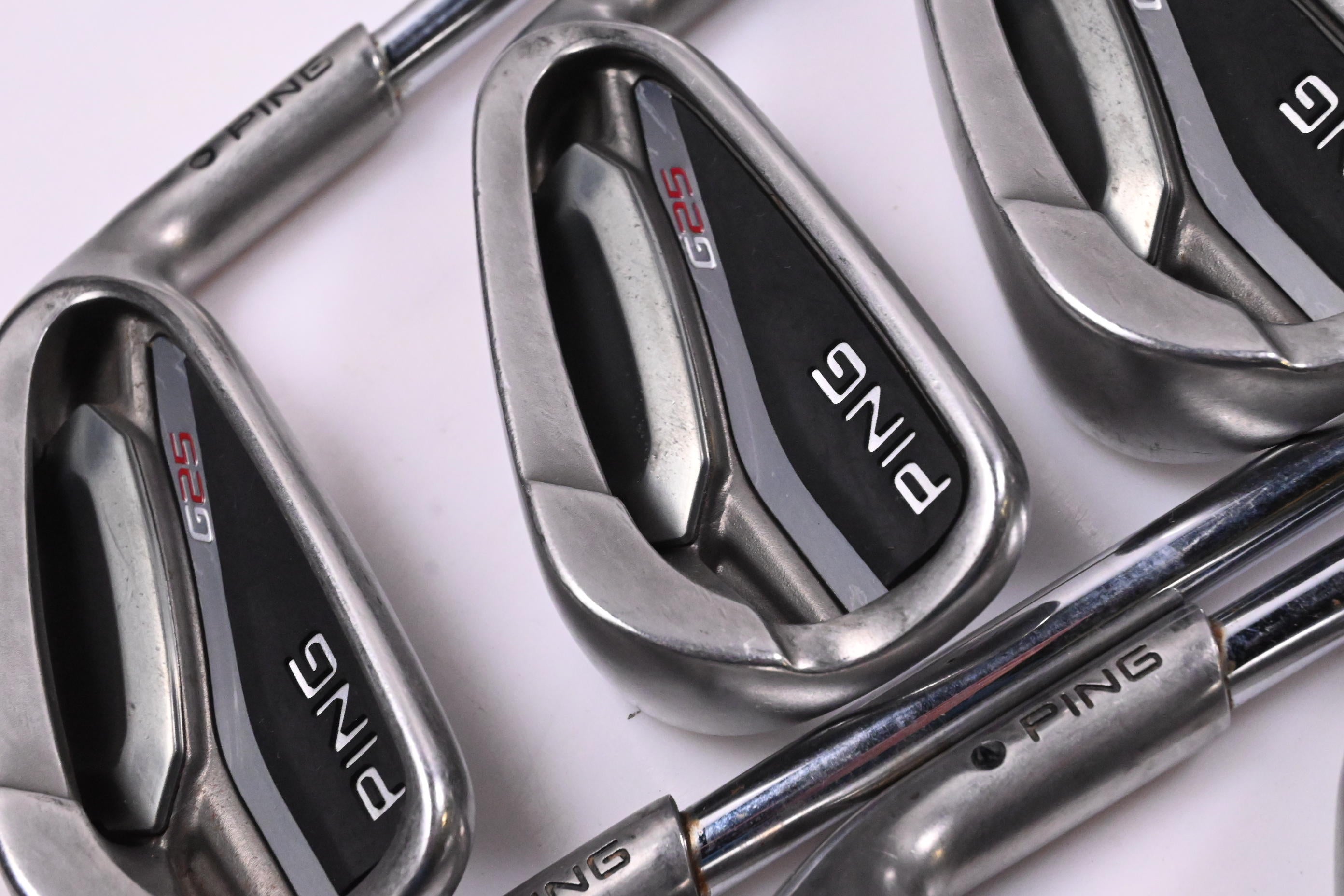 Ping G25 Irons / 5-PW / Black Dot / Stiff Flex Ping CFS Steel Shafts