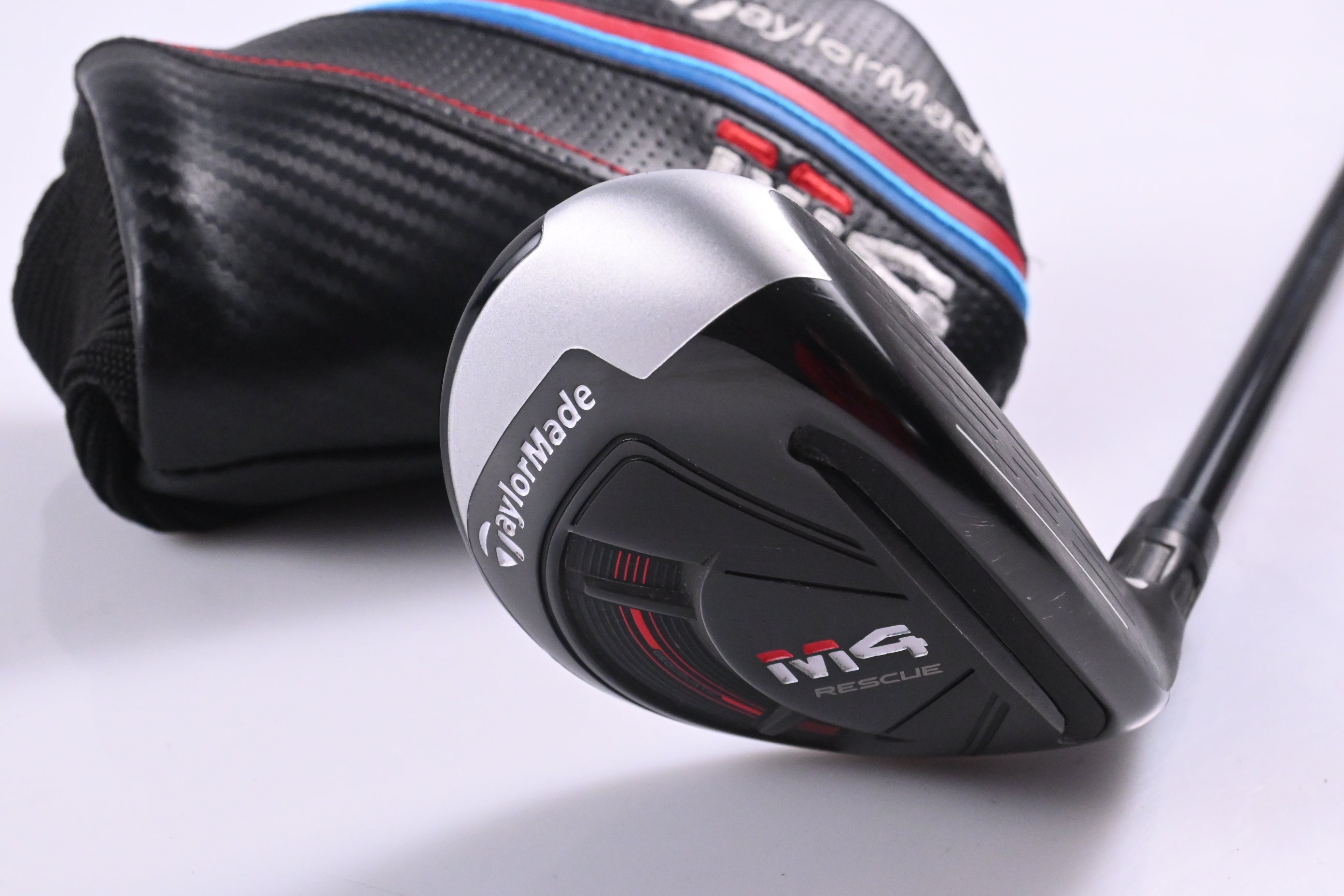 Taylormade M4 #4 Hybrid / 22 Degree / Stiff Flex Fujikura Atmos Red 7 Shaft