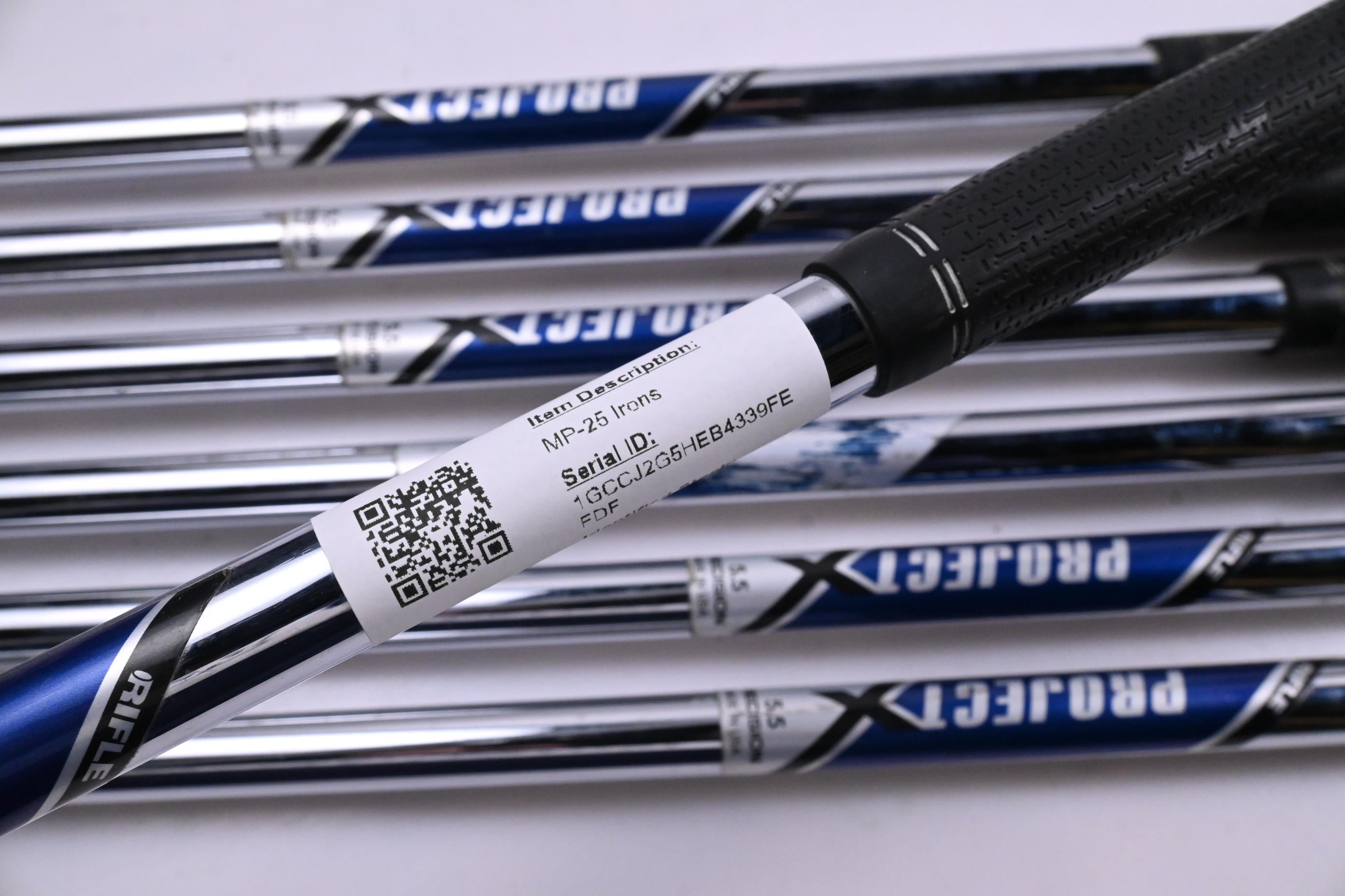 Left Hand Mizuno MP-25 Irons / 4-PW / Regular Flex Project X Shafts