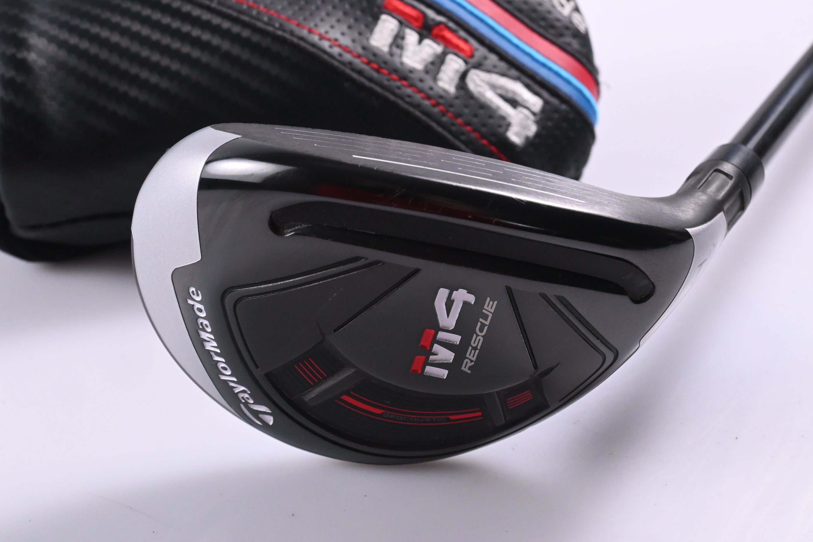 Taylormade M4 #4 Hybrid / 22 Degree / Stiff Flex Fujikura Atmos Red 7 Shaft