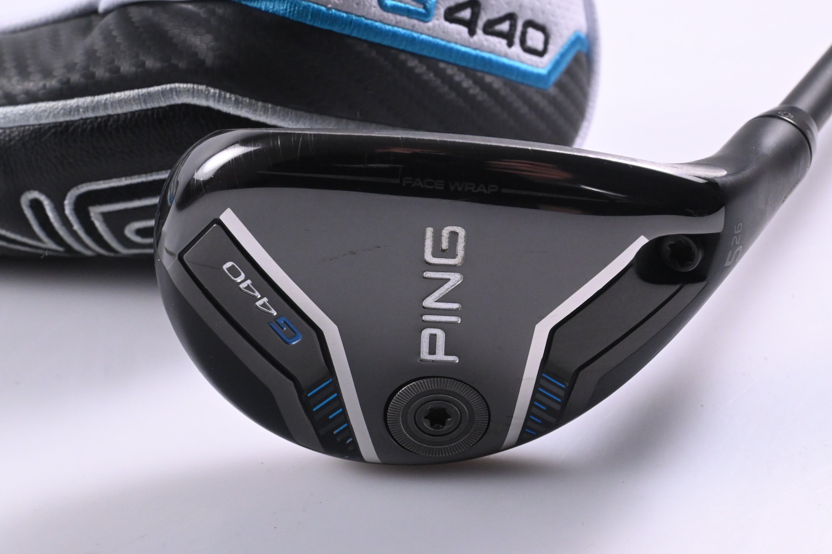 Ping G440 #5 Hybrid / 26 Degree / Regular Flex Ping Alta CB Blue 70 Shaft