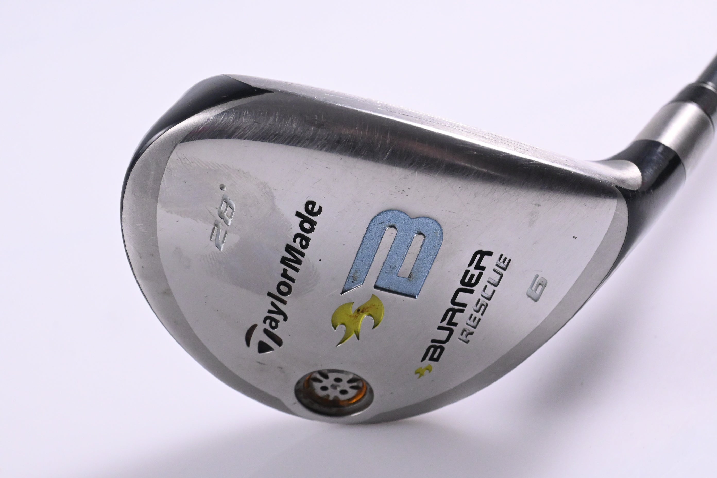 Ladies Taylormade Burner 2008 #6 Hybrid / 28 Degree / Ladies Flex Reax 50 Shaft