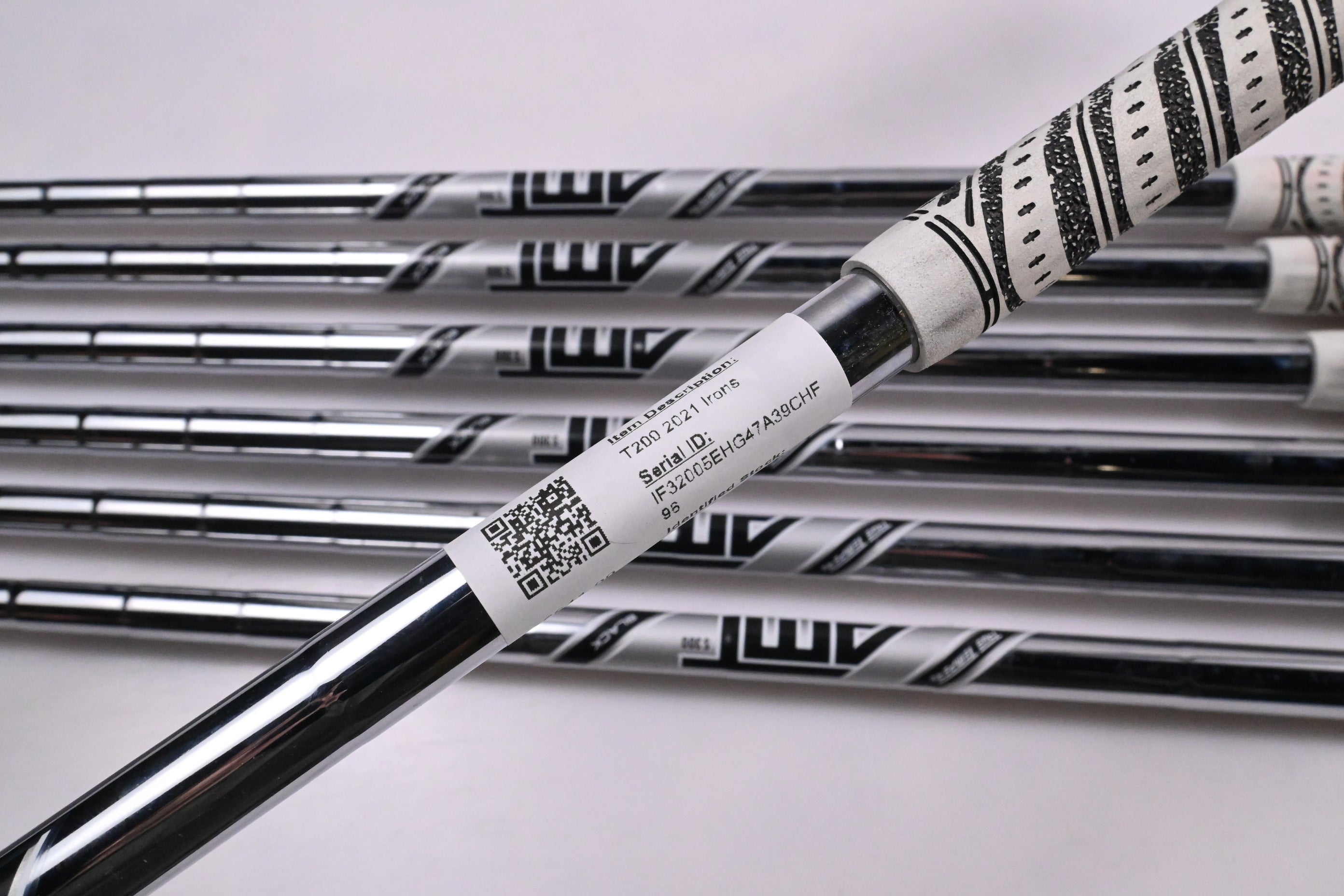 Titleist T200 2021 Irons / 5-PW+GW / Stiff Flex AMT Black S300 Shafts