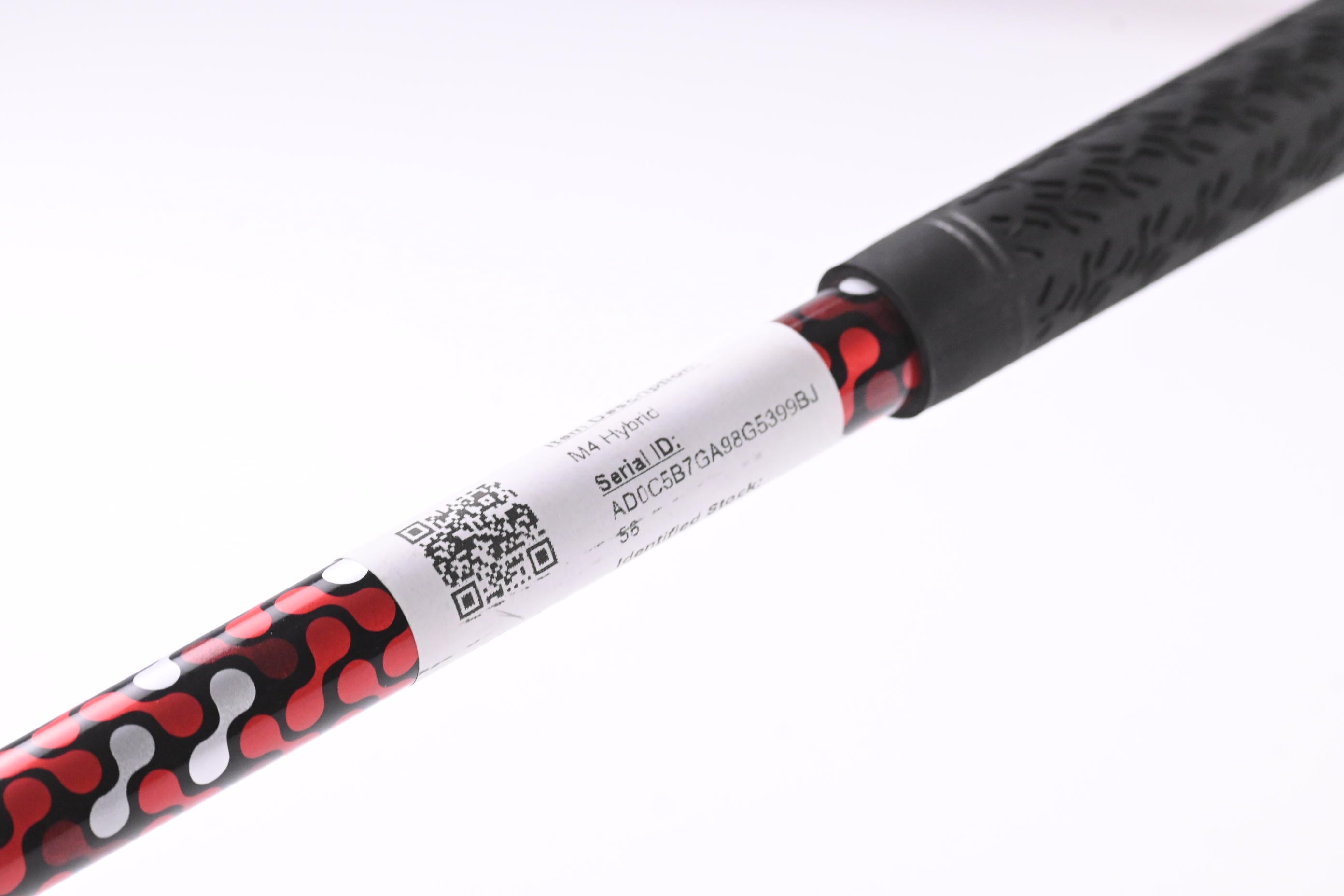Left Hand Taylormade M4 #4 Hybrid / 22 Degree / Regular Flex Atmos Red 6 Shaft