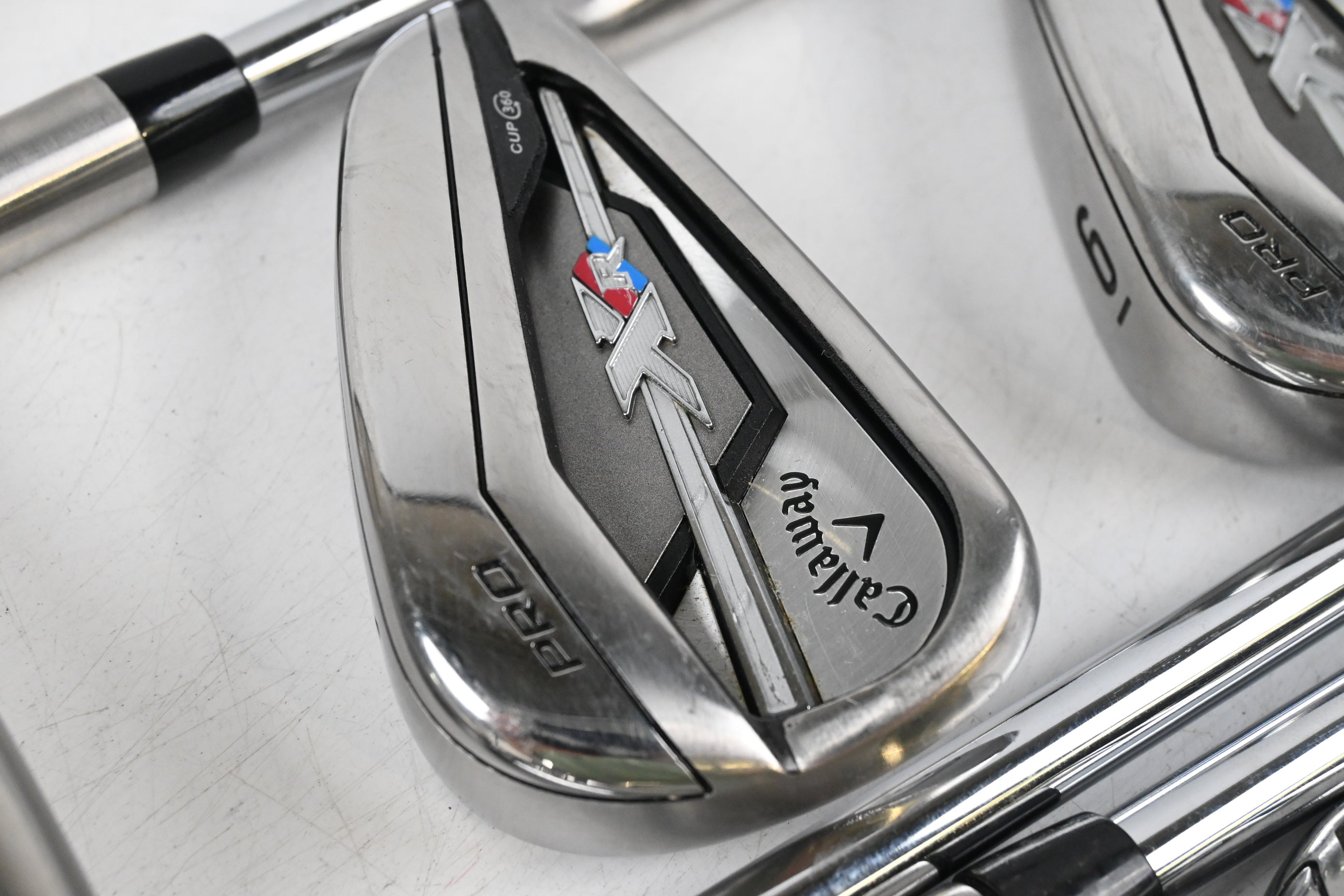 Callaway XR Irons / 4-PW / Stiff Flex Steel Shafts