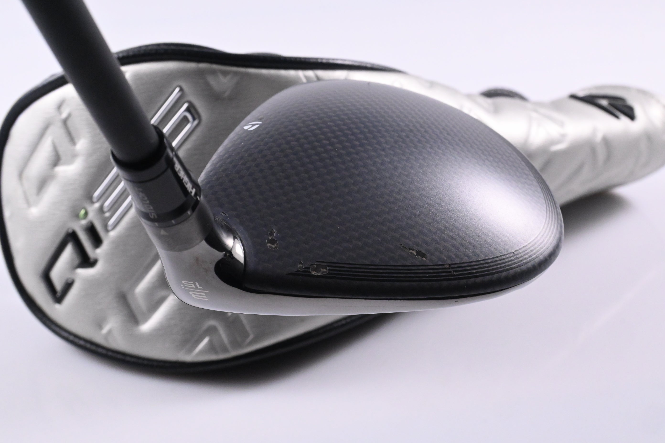 Taylormade Qi35 #3 Wood / 15 Degree / Regular Flex Mitsubishi Reax 55 Shaft