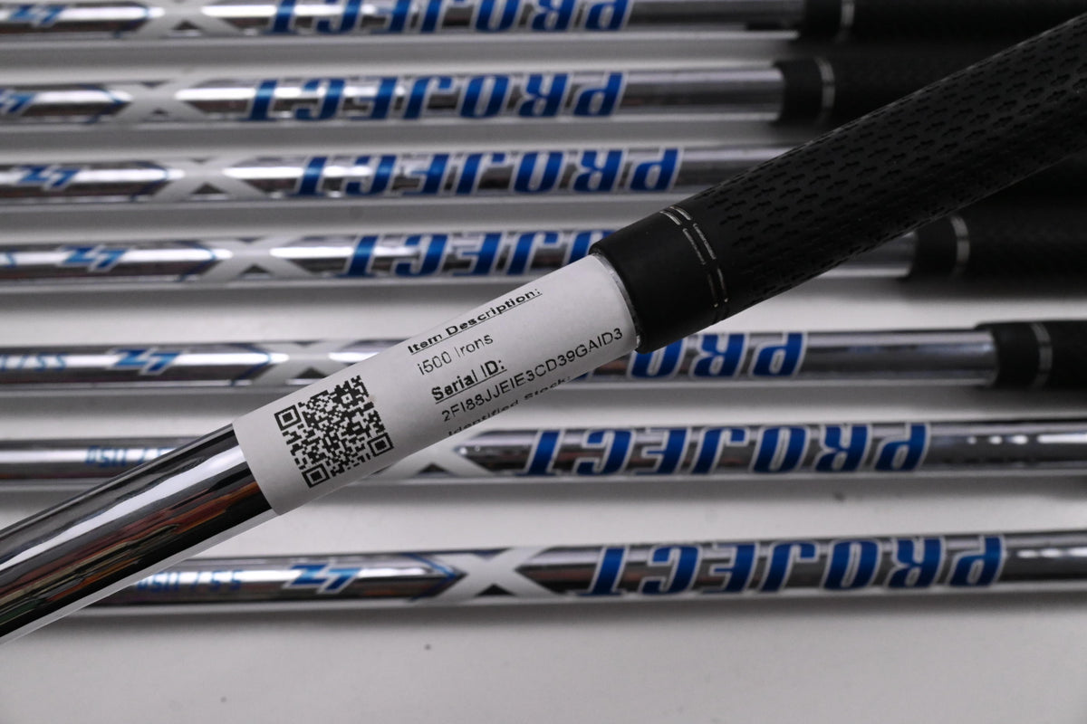Ping i500 Irons / 4-PW+GW / Blue Dot / Regular Flex Project X LZ Shafts