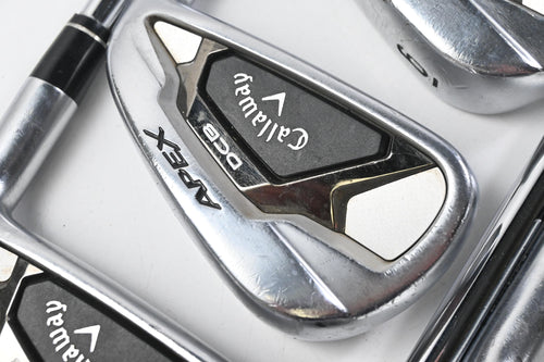 Callaway Apex DCB Irons / 4-PW / Stiff Flex Dynamic Gold S300 Steel Shafts