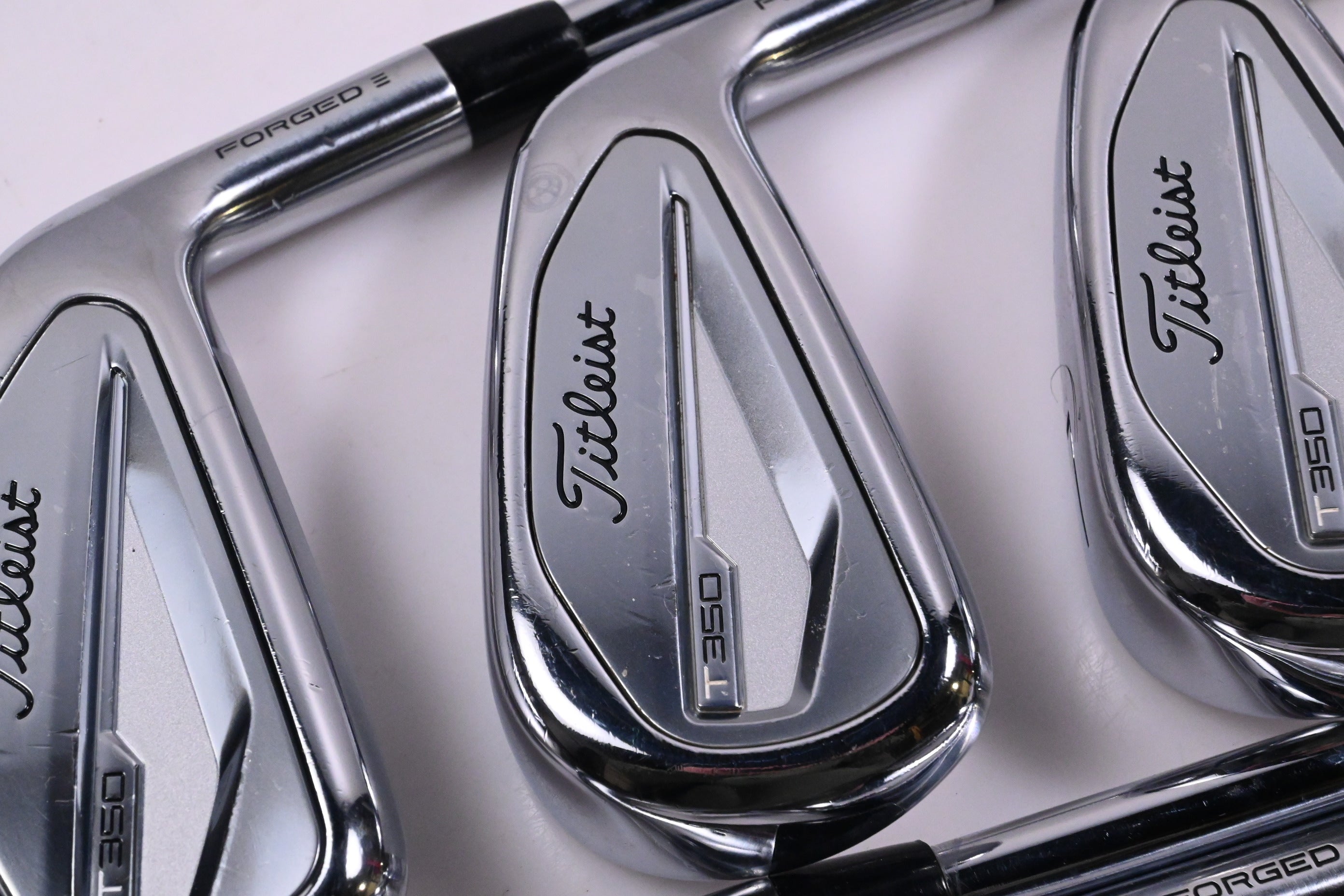 Titleist T350 Irons / 5-PW / Regular Flex AMT Red R300 Shafts