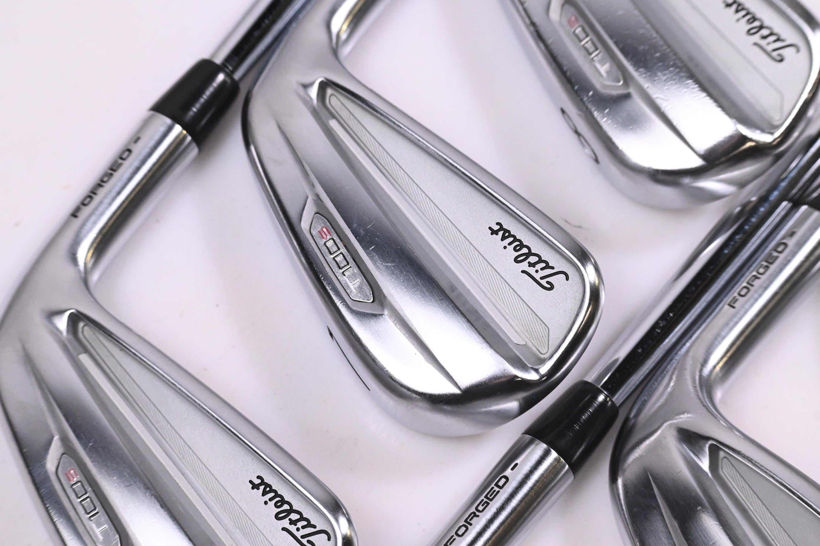 Titleist T100.S 2021 Irons / 6-PW+48° / Regular Flex AMT Tour White R300 Shafts