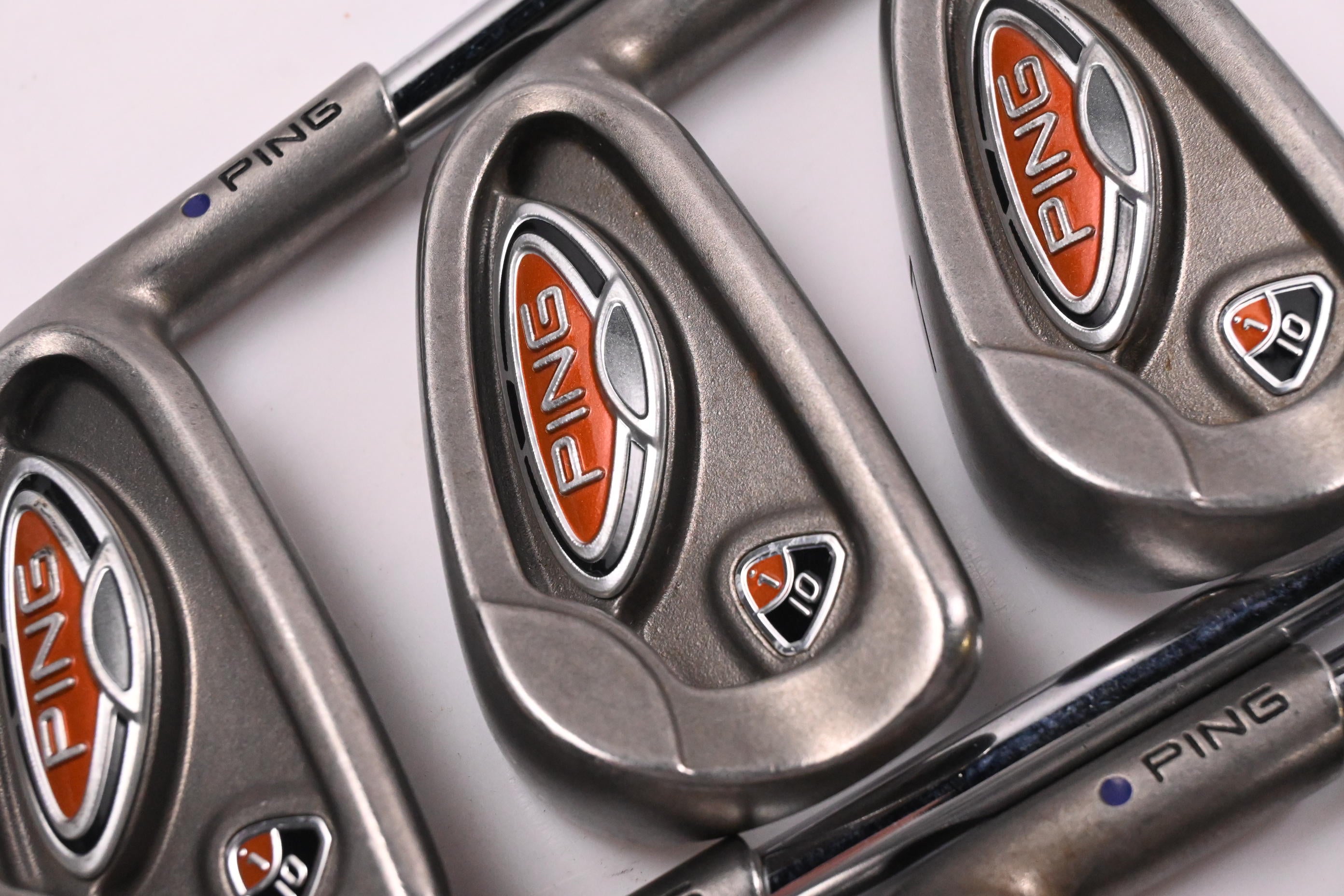Ping i10 Irons / 5-PW / Purple Dot / Stiff Flex Ping AWT Shafts