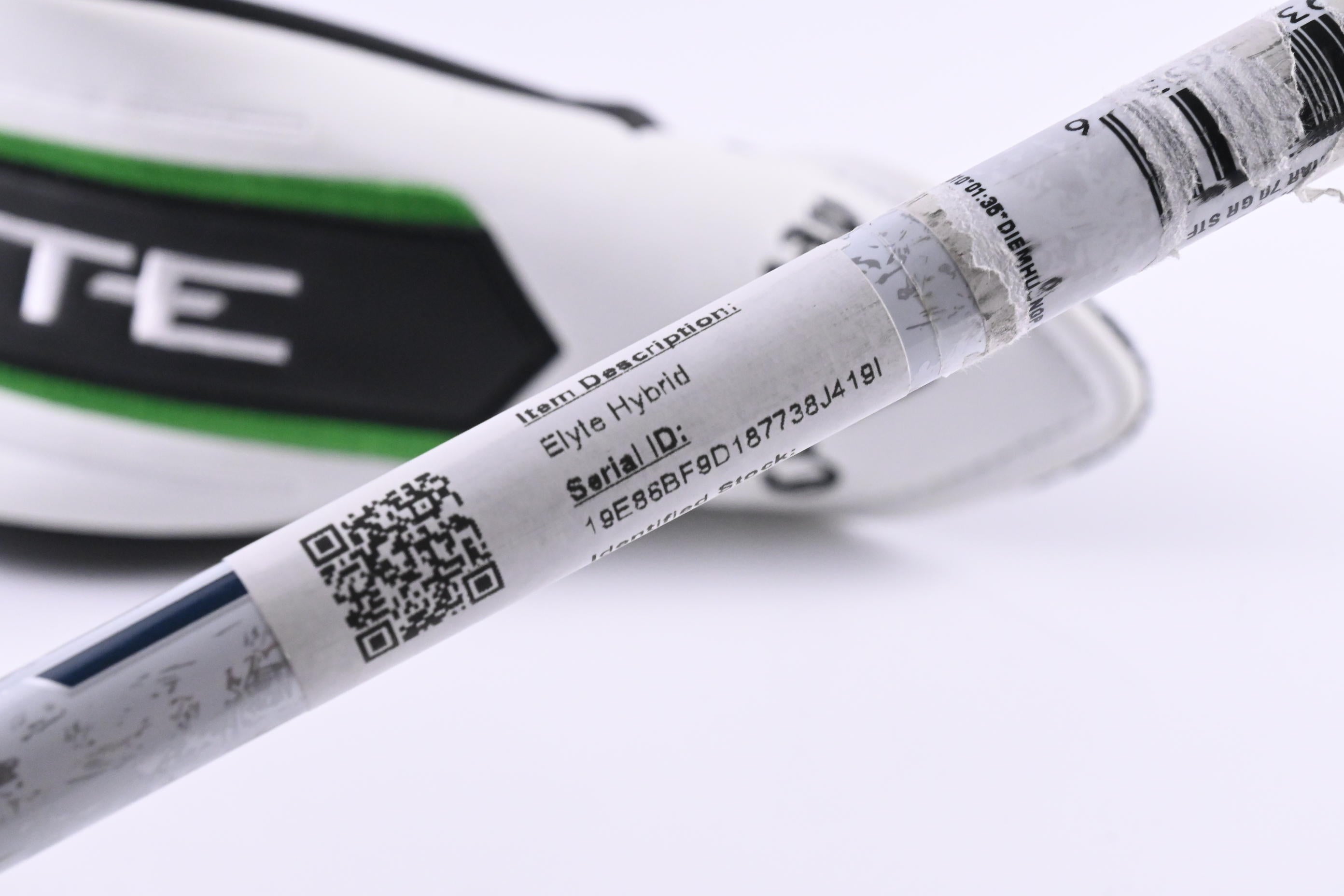 Callaway Elyte #3 Hybrid / 19 Degree / Stiff Flex Denali Charcoal 70 Shaft