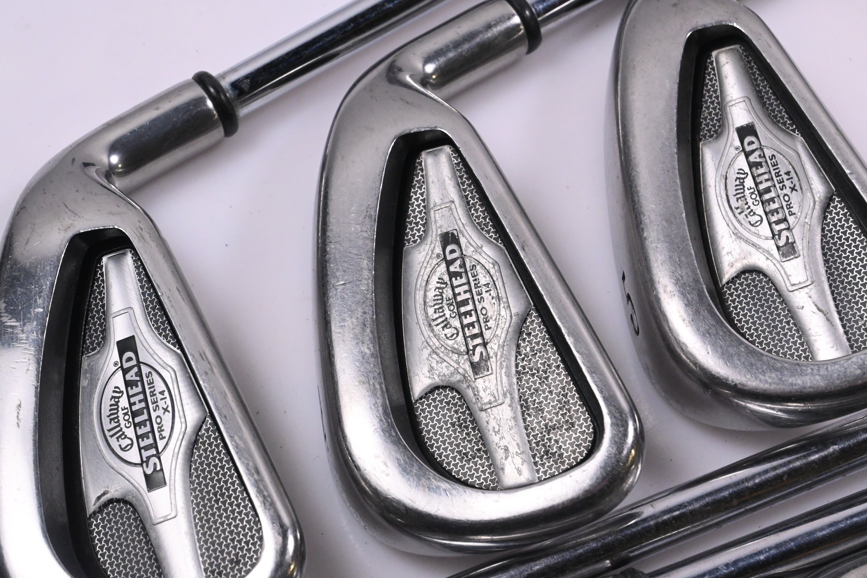 Callaway X-14 Pro Series Irons / 3-9i / Regular Flex Callaway Shafts