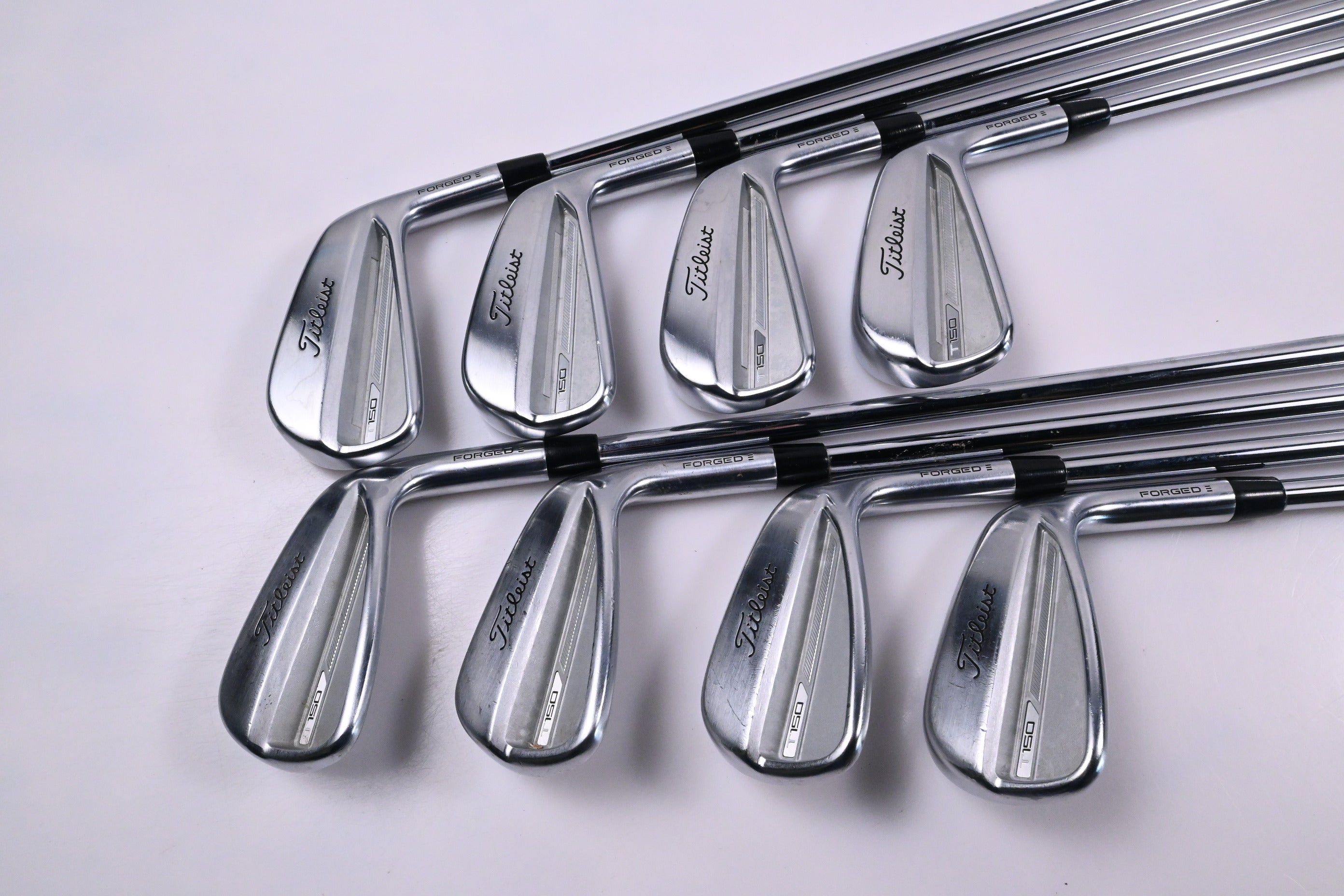 Titleist T150 2023 Irons / 4-PW+48° / Stiff Flex Project X LZ 120 Shafts