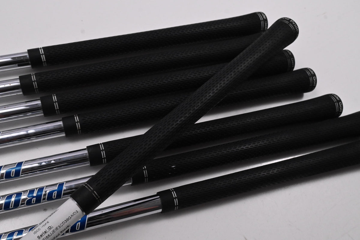 Ping i500 Irons / 4-PW+GW / Blue Dot / Regular Flex Project X LZ Shafts