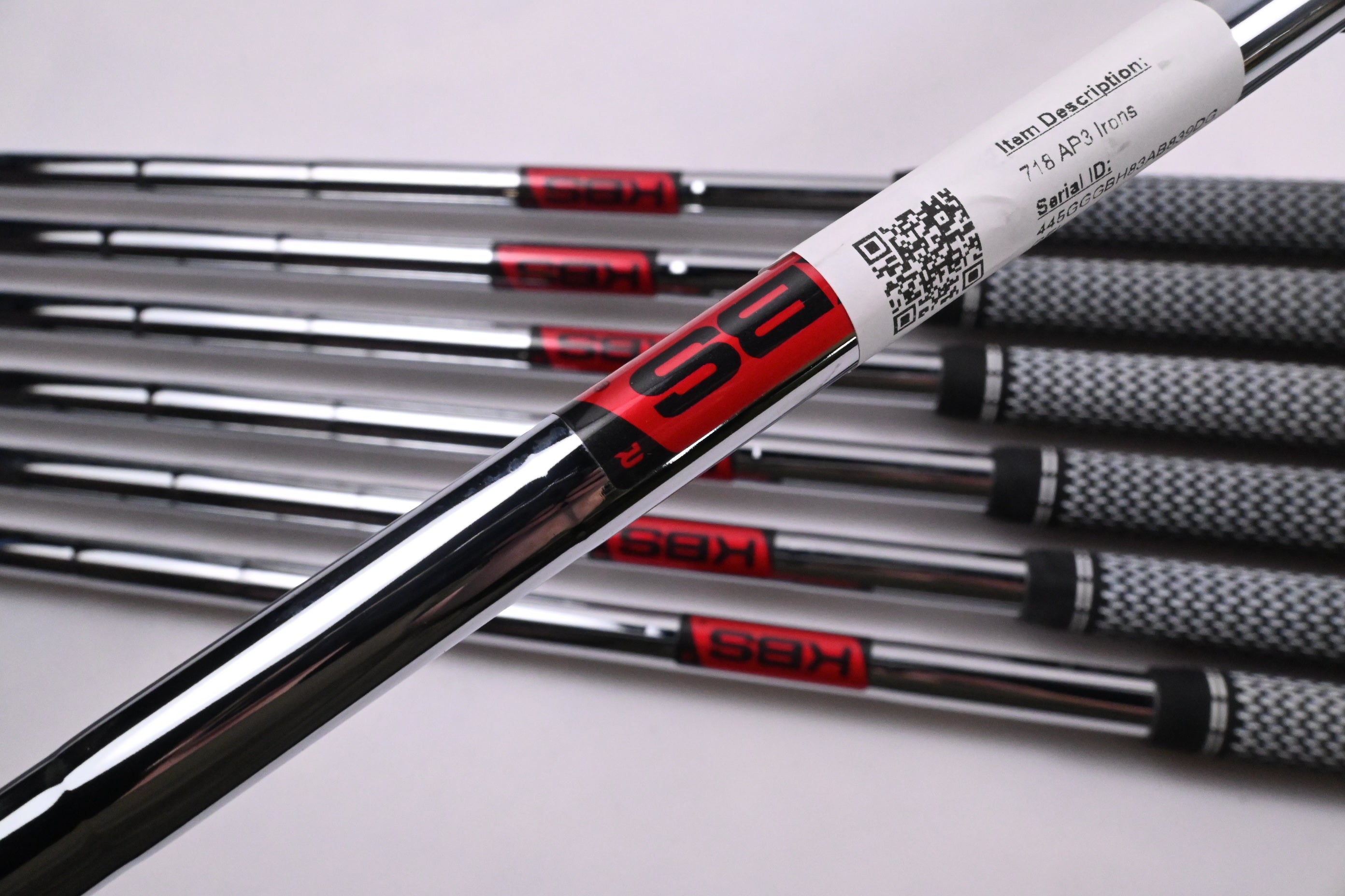Titleist 718 AP3 Irons / 5-PW+48° / Regular Flex KBS Tour 90 Shafts