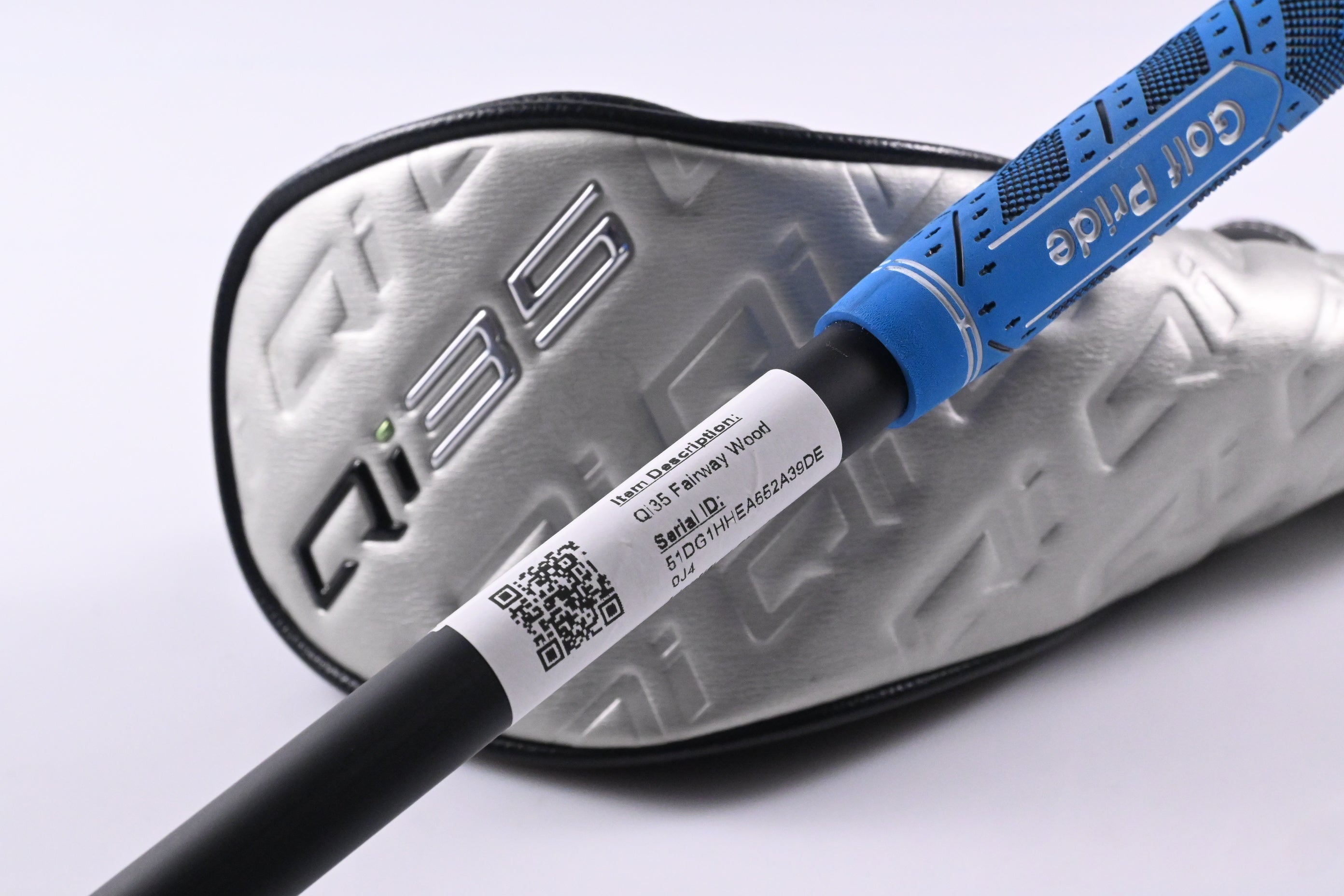 Taylormade Qi35 #3 Wood / 15 Degree / Regular Flex Mitsubishi Reax 55 Shaft