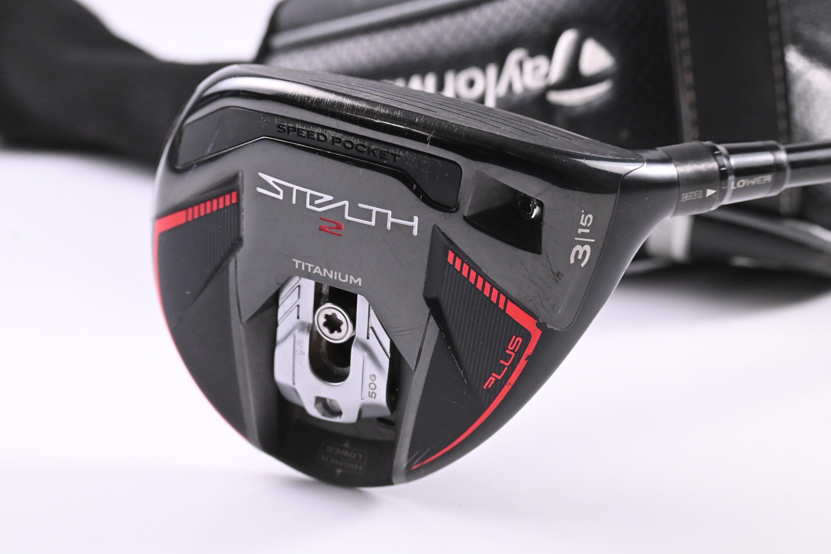 Taylormade Stealth 2 Plus #3 Wood / 15 Degree / Regular Flex Kai'li Red 65 Shaft