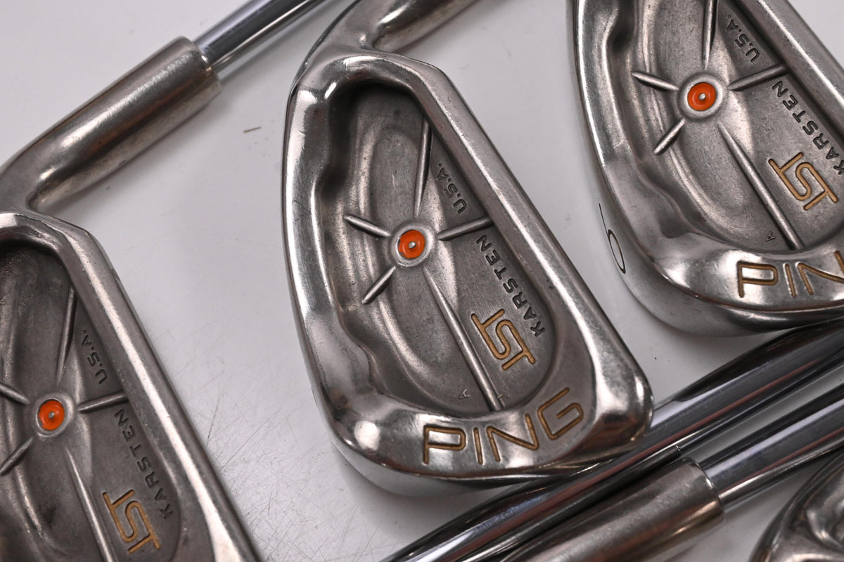 Ping ISI Nickel Irons / 4-PW / Orange Dot / Stiff Flex Ping AWT 2.0 Shafts