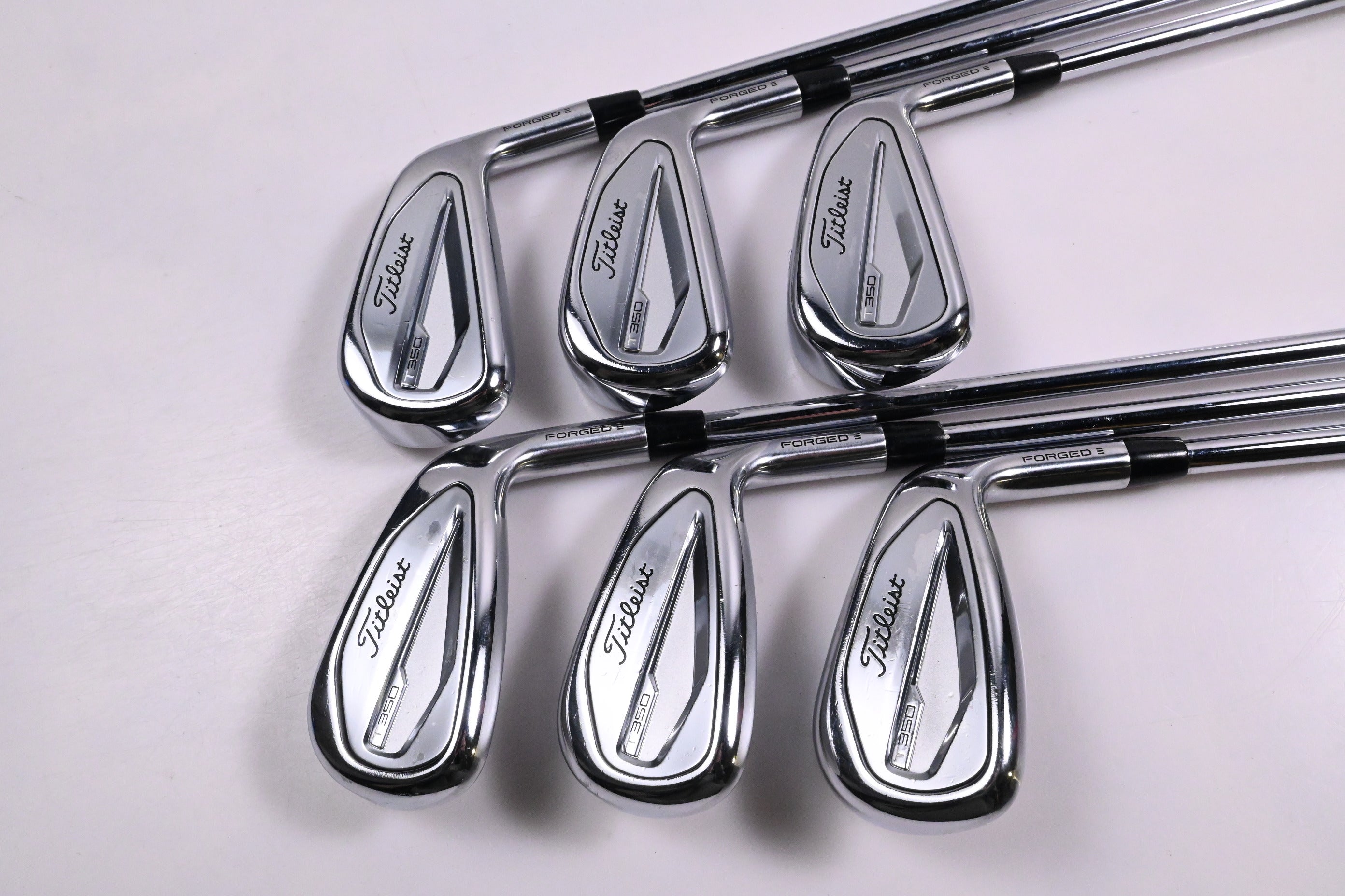 Titleist T350 Irons / 5-PW / Regular Flex AMT Red R300 Shafts