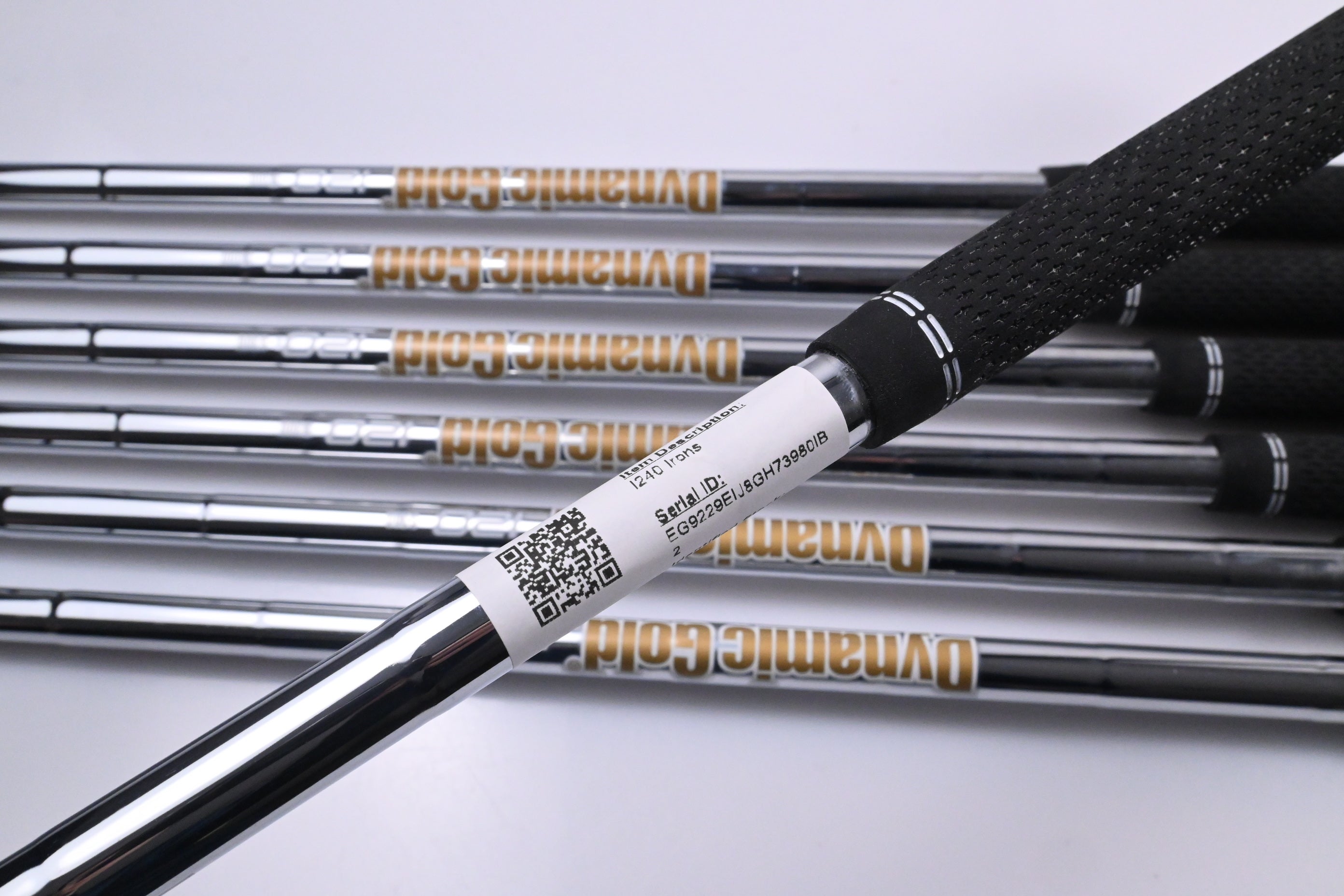 Ping I240 Irons / 4-PW / White Dot / Stiff Flex Dynamic Gold 120 S300 Shafts