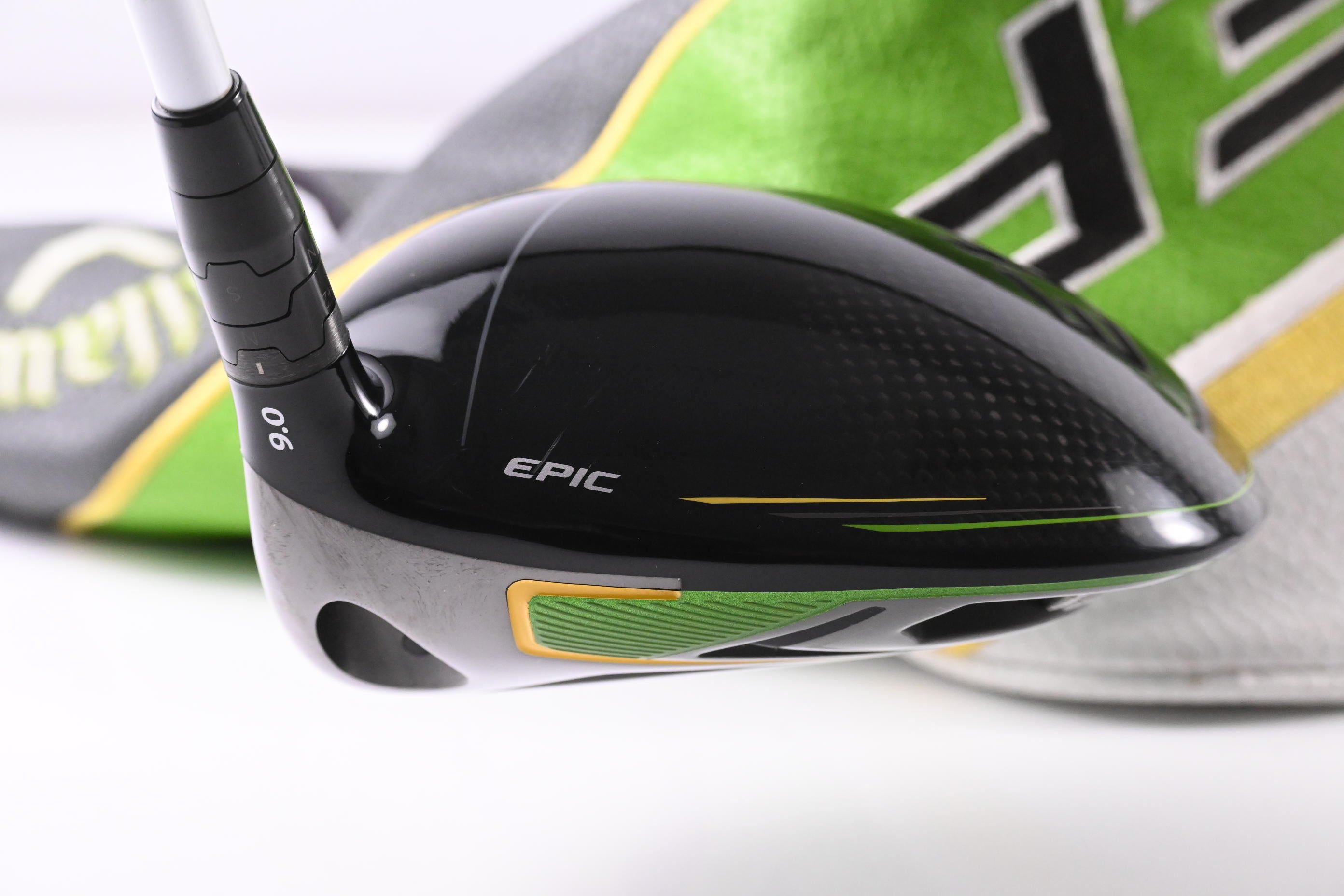 Callaway Epic Flash Driver / 9 Degree / Stiff Flex Oban Kiyoshi White 65 Shaft