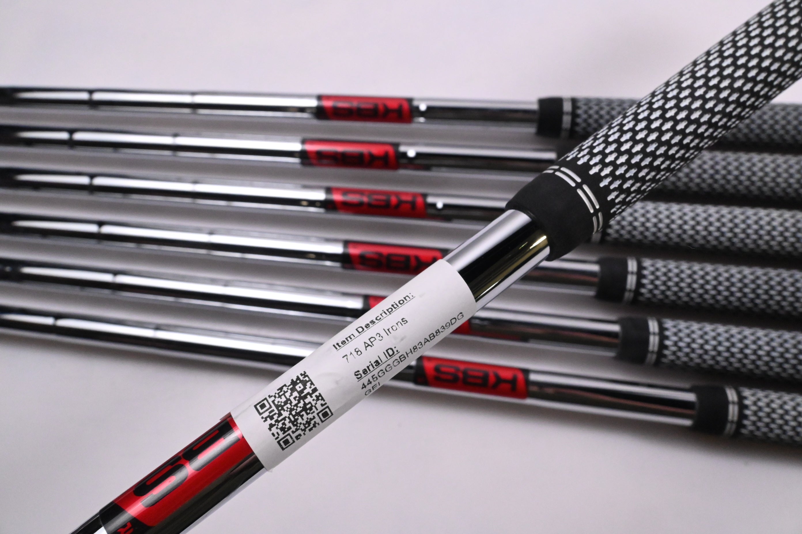 Titleist 718 AP3 Irons / 5-PW+48° / Regular Flex KBS Tour 90 Shafts