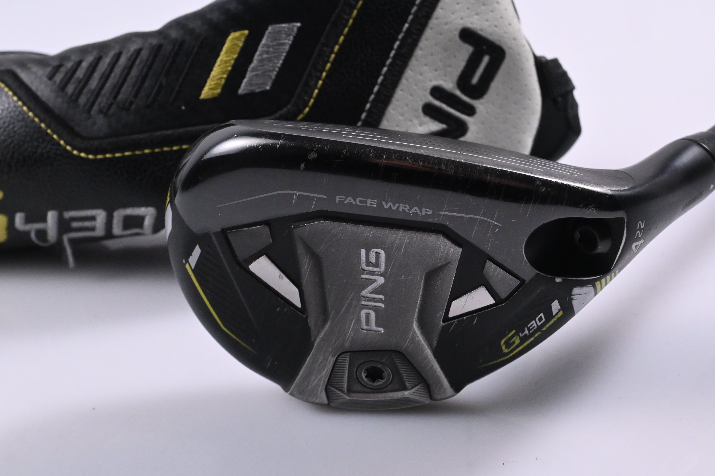 Ping G430 #4 Hybrid / 22 Degree / Regular Flex Ping Alta CB Black 70 Shaft