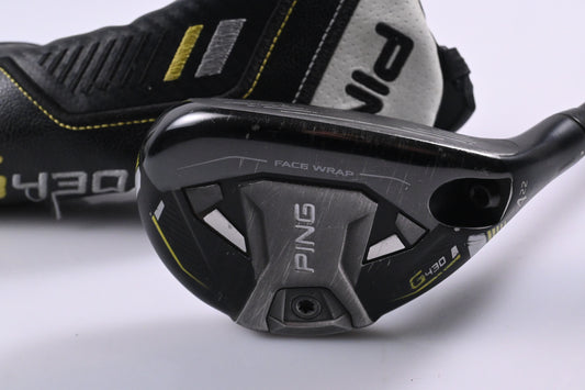 Ping G430 #4 Hybrid / 22 Degree / Regular Flex Ping Alta CB Black 70 Shaft