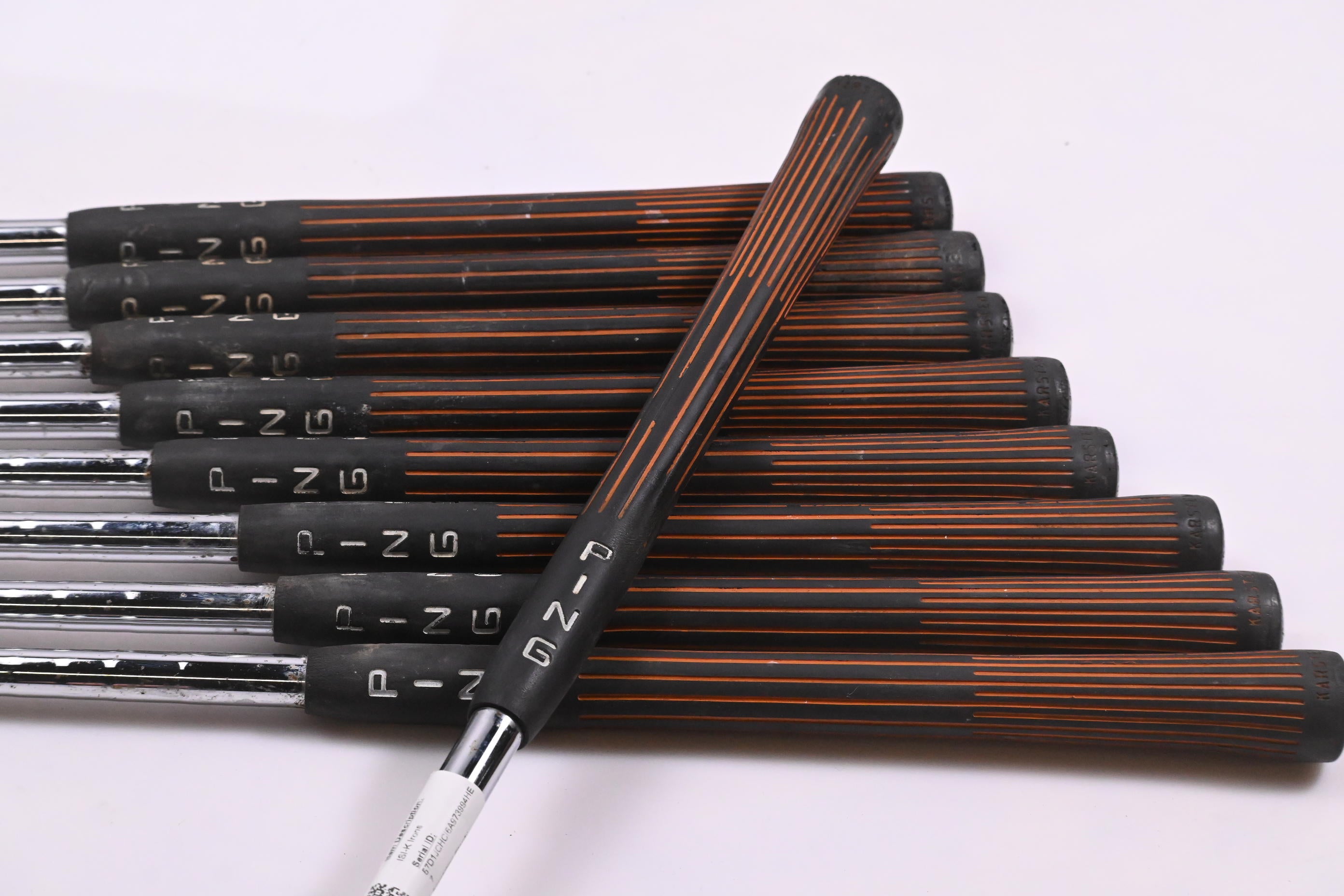 Ping ISI-K Irons / 3-PW+SW / Maroon Dot / Stiff Flex Ping JZ Shafts