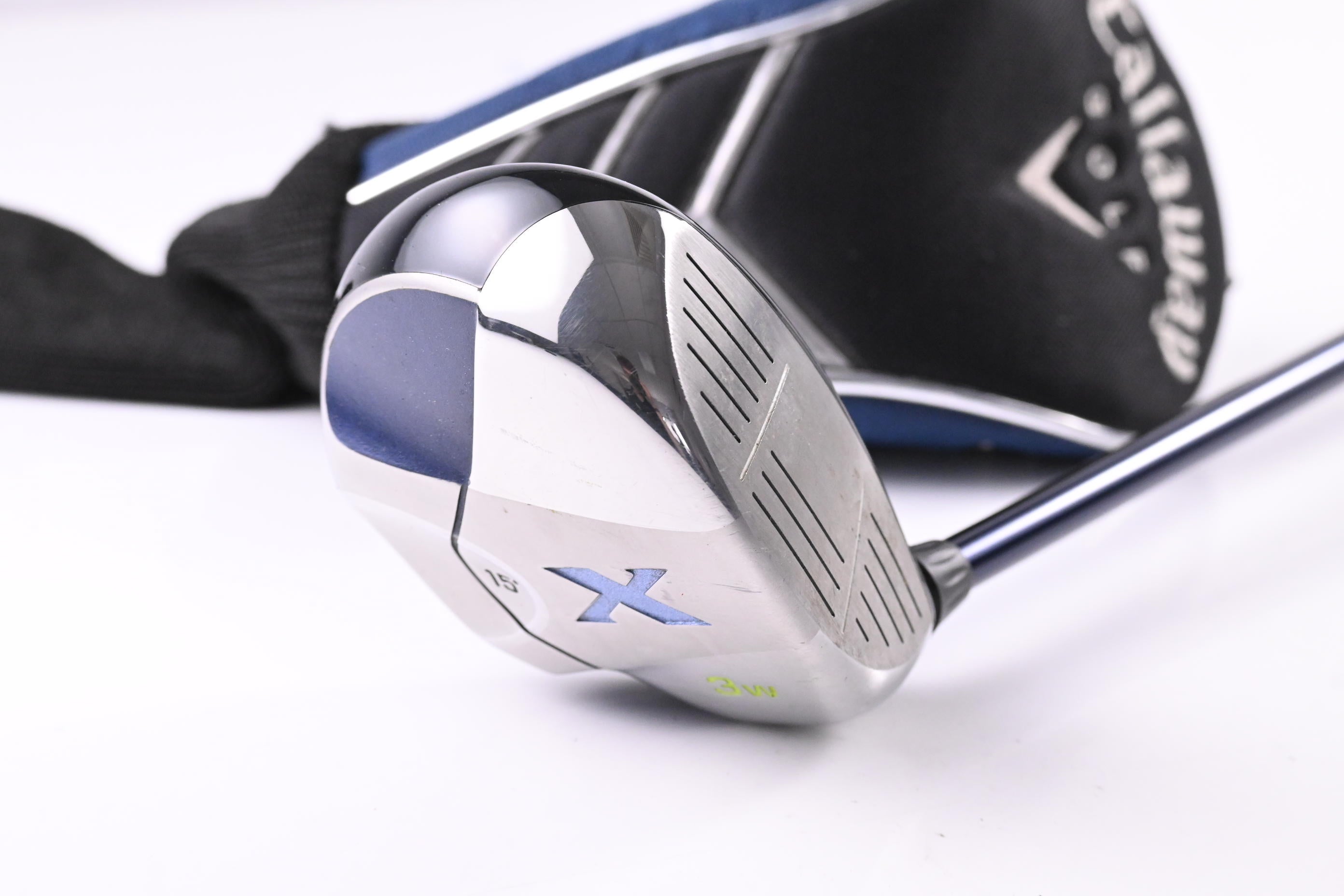 Ladies Callaway X 2008 #3 Wood / 15 Degree / Ladies Flex Aldila 55 Shaft