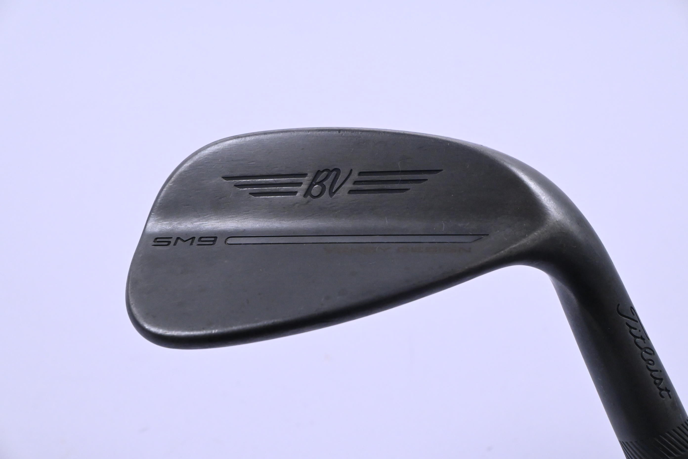 Titleist Vokey SM9 Jet Black Premium Pitching Wedge / 46 Degree / Wedge Flex