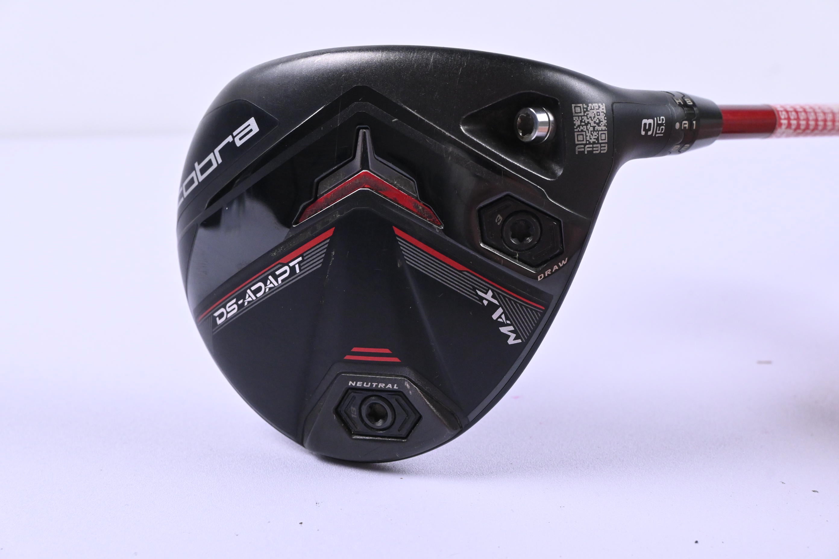 Cobra DS-Adapt Max #3 Wood / 15.5 Degree / Senior Flex Denali Red 50 Shaft